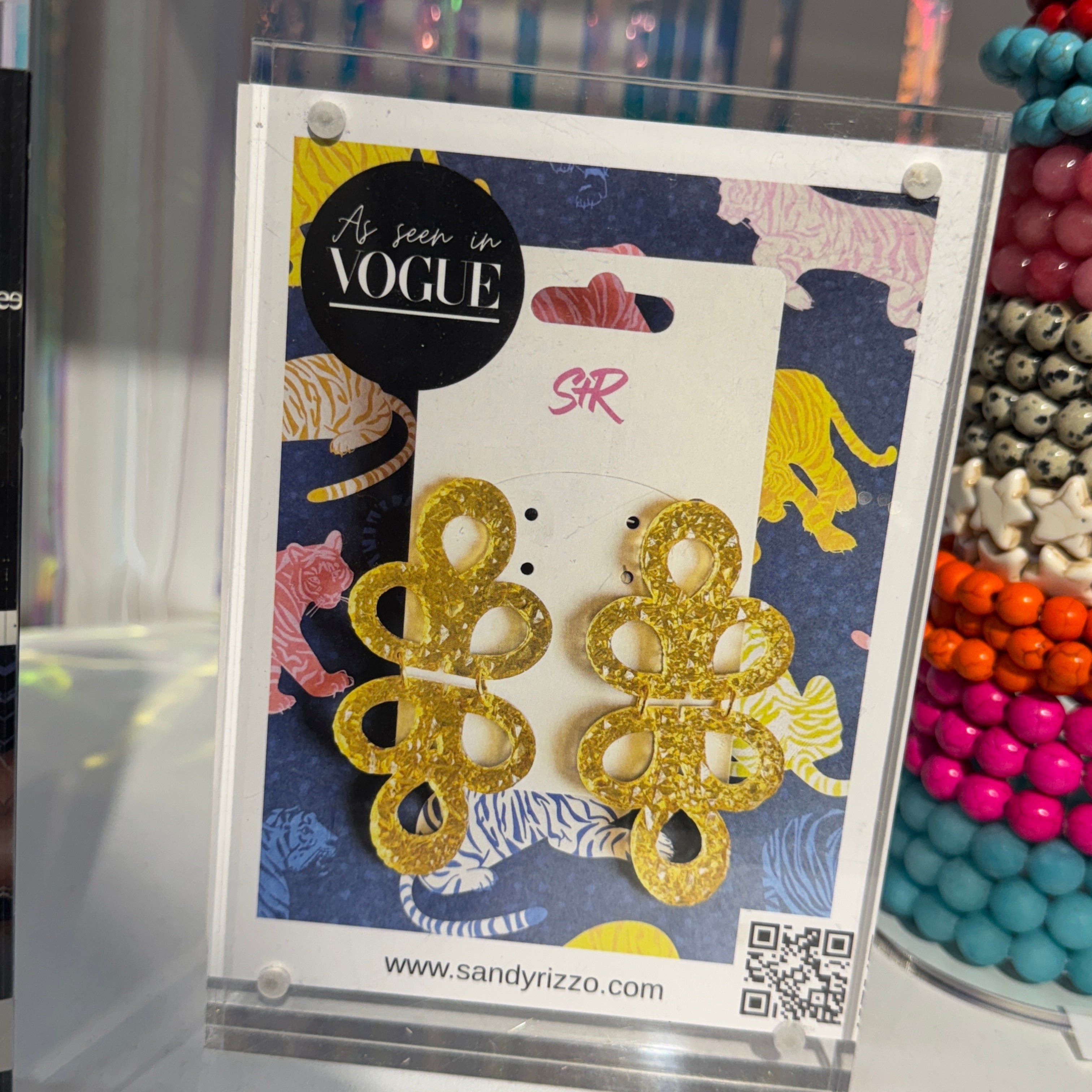 The Vogue Earrings  - Sandy &amp; Rizzo Trunk Show