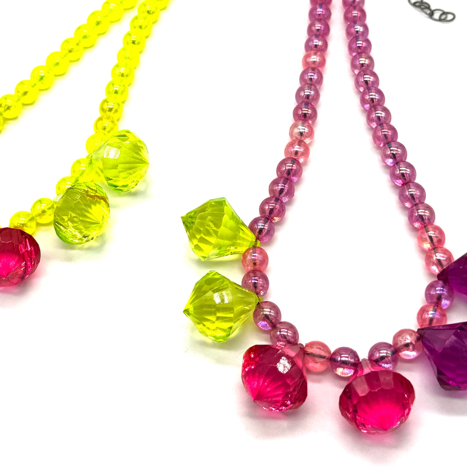 Neon Brio Chunk Marco Necklace