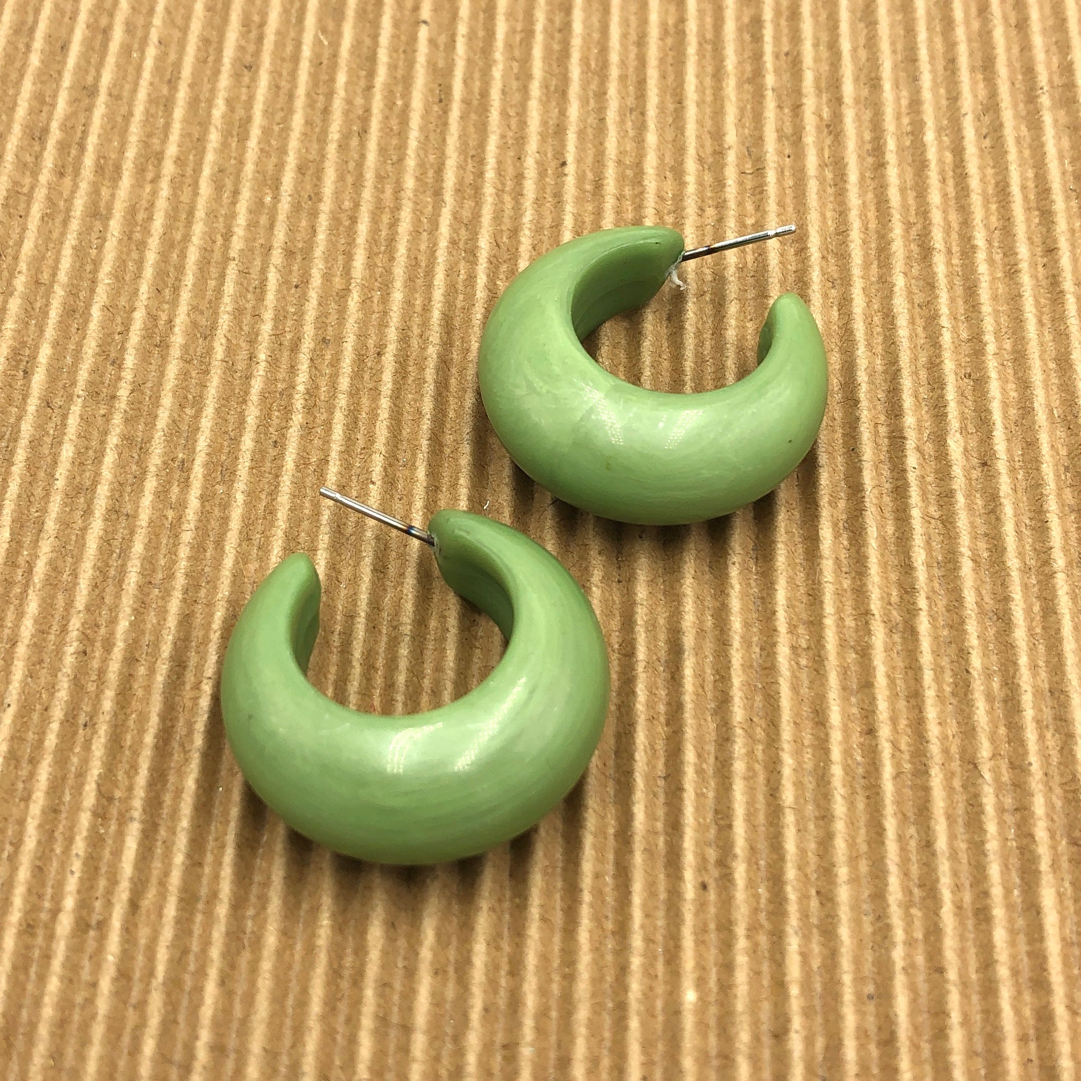 Jade Joy Hoop Earrings