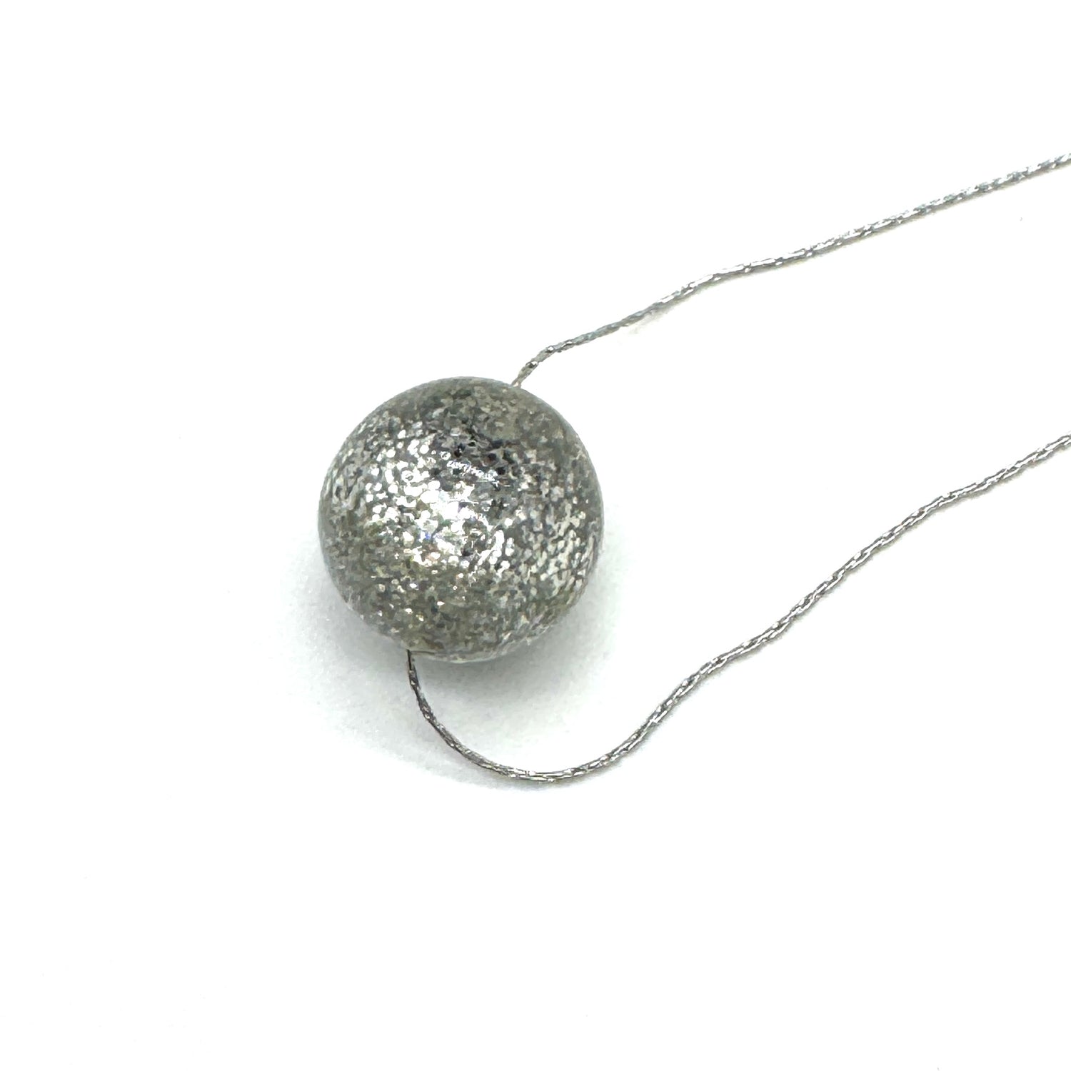 Glitter Ball Slide Necklace