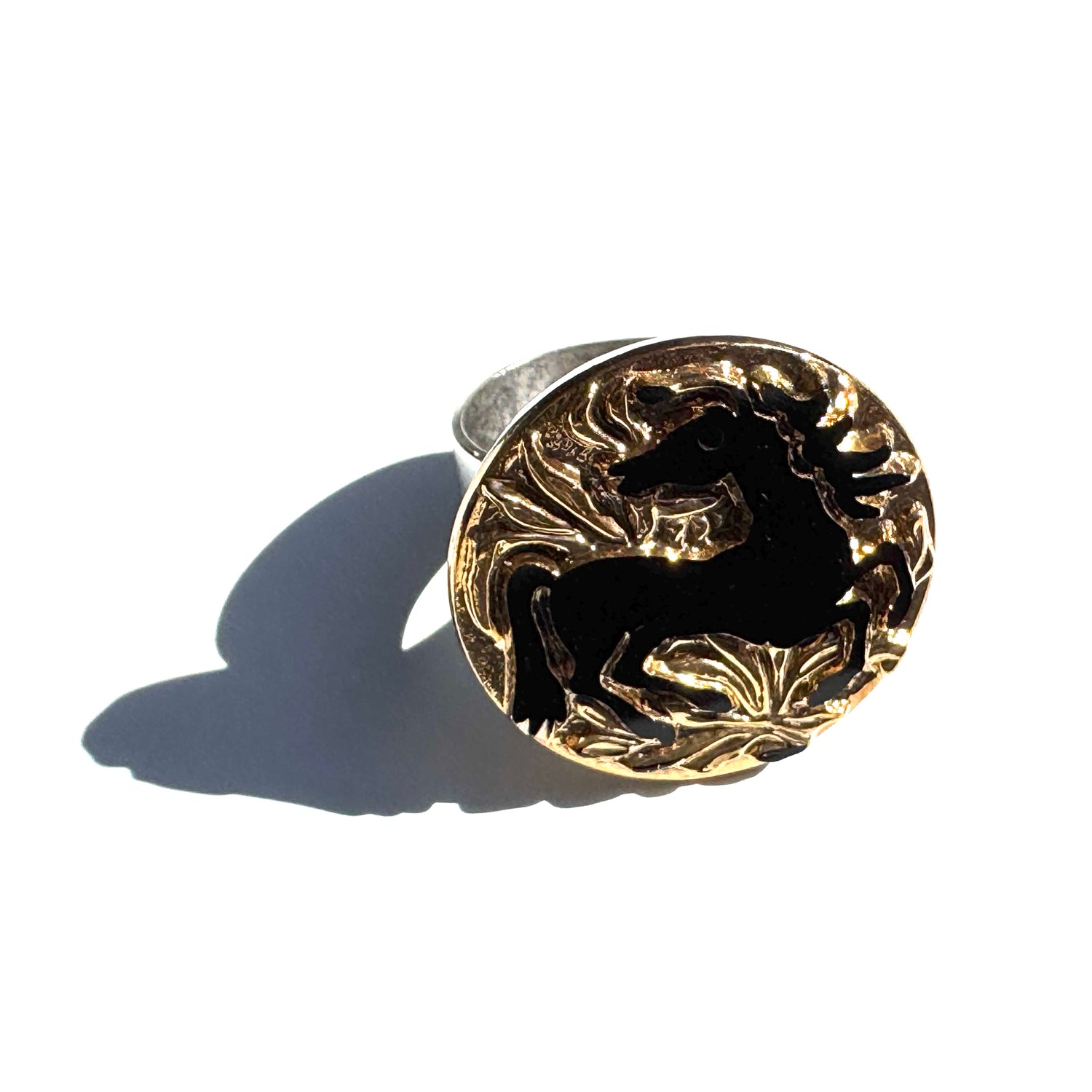 Wildfire Glass Cocktail Ring