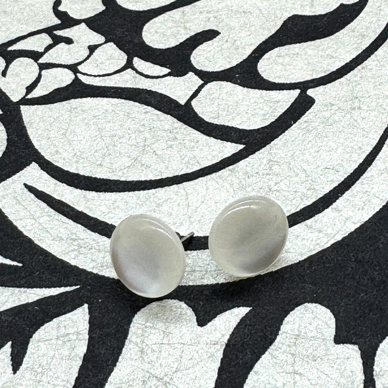 Lumina Disc Stud Earrings *DoorBuster!