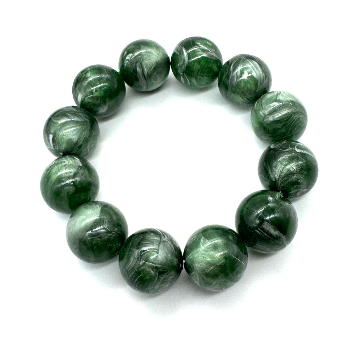 Forest Aura Glow Stack Bracelet