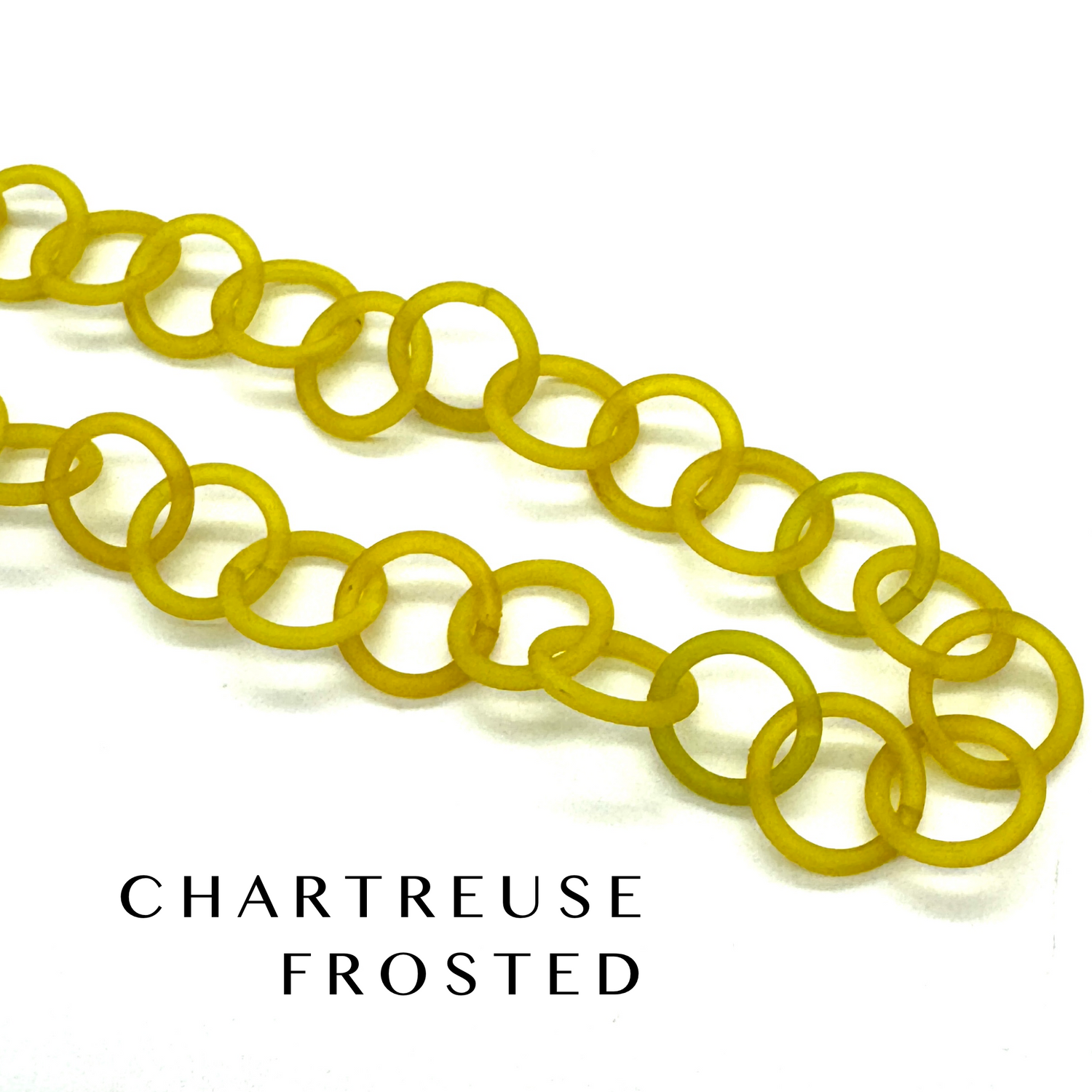 Clink Lucite Chain Link Necklace - Colorful Layering Chains*