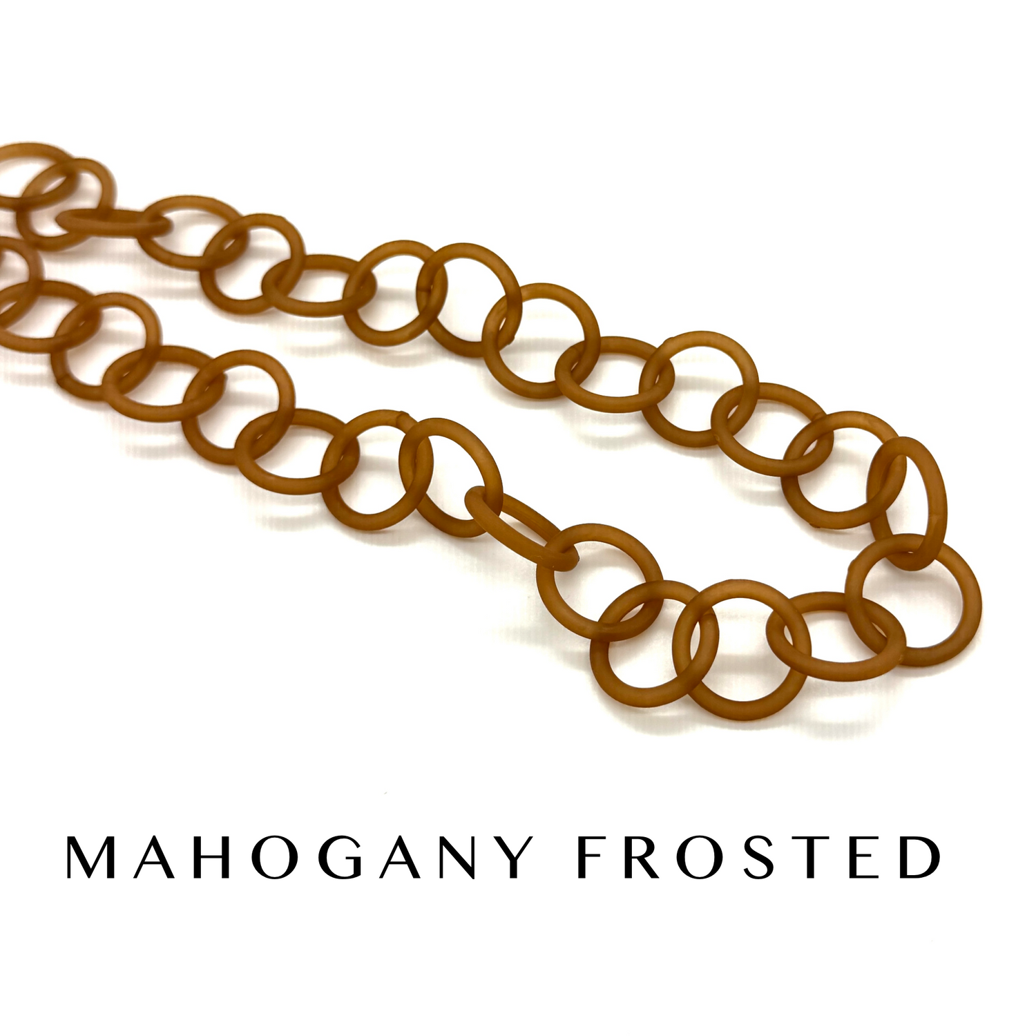 Clink Lucite Chain Link Necklace - Colorful Layering Chains*