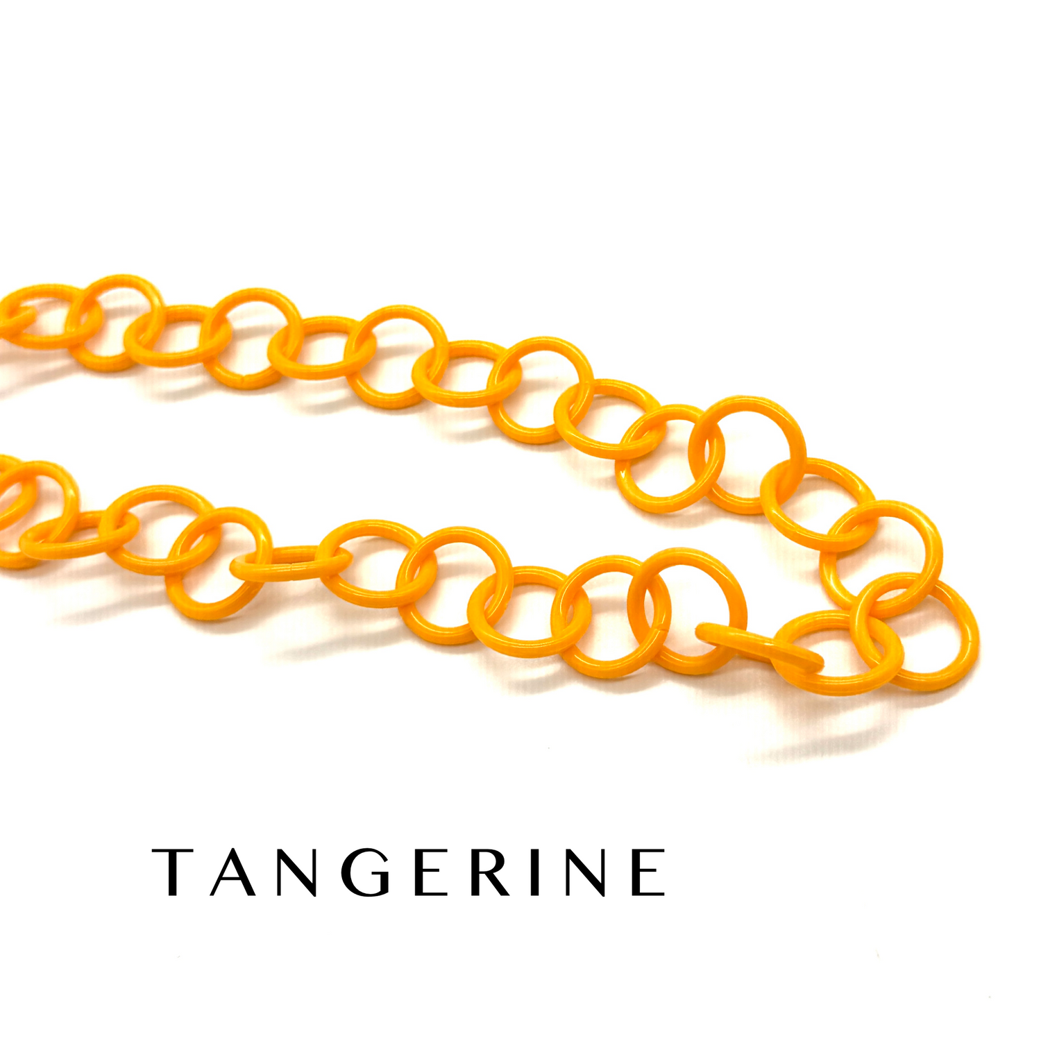 Clink Lucite Chain Link Necklace - Colorful Layering Chains*