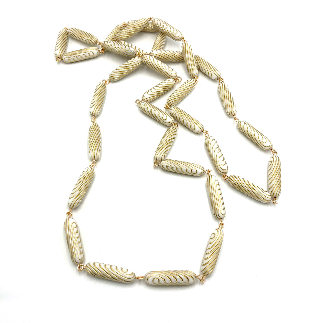 Sand Ripples Rope Necklace