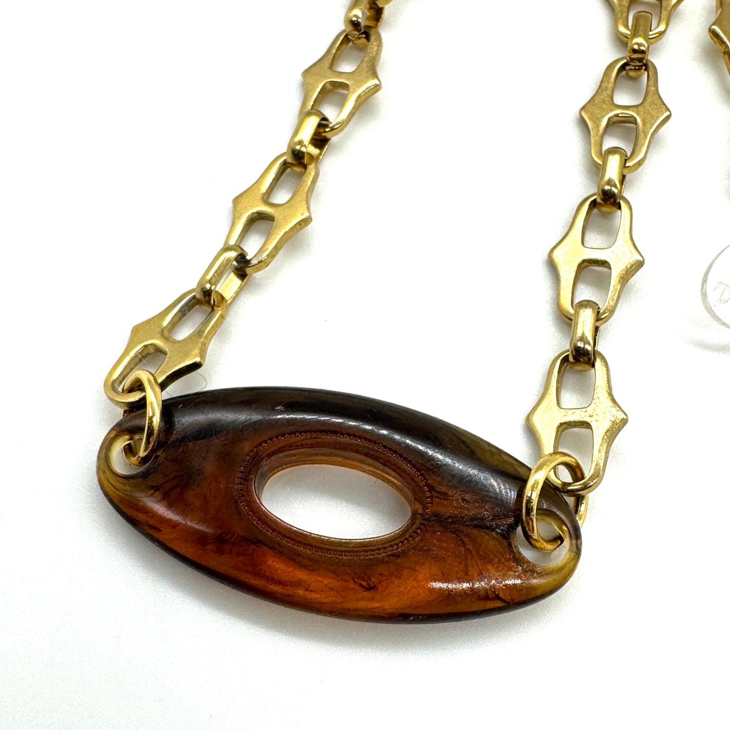 Tortoise Link Necklace