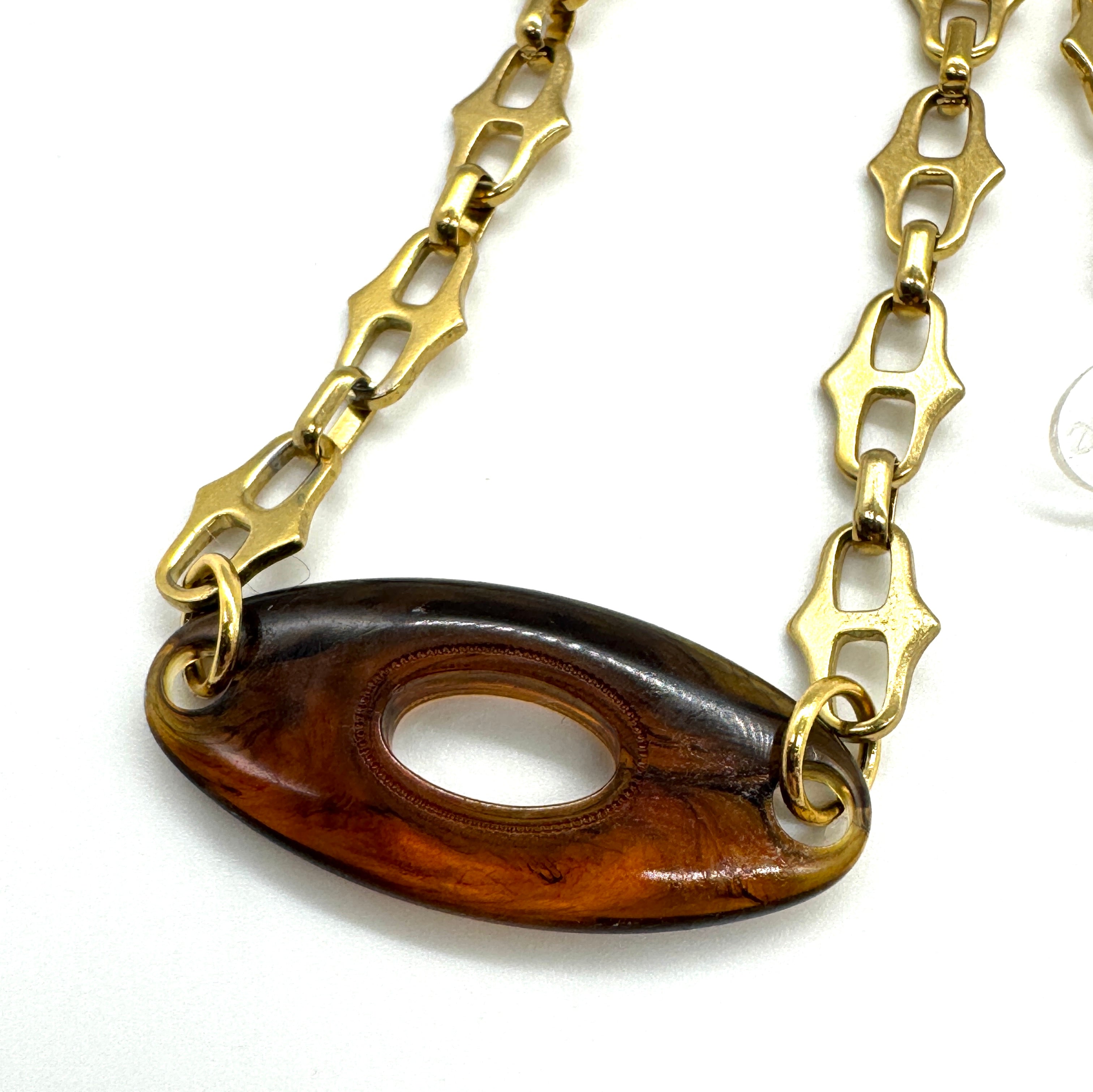 Tortoise Link Necklace