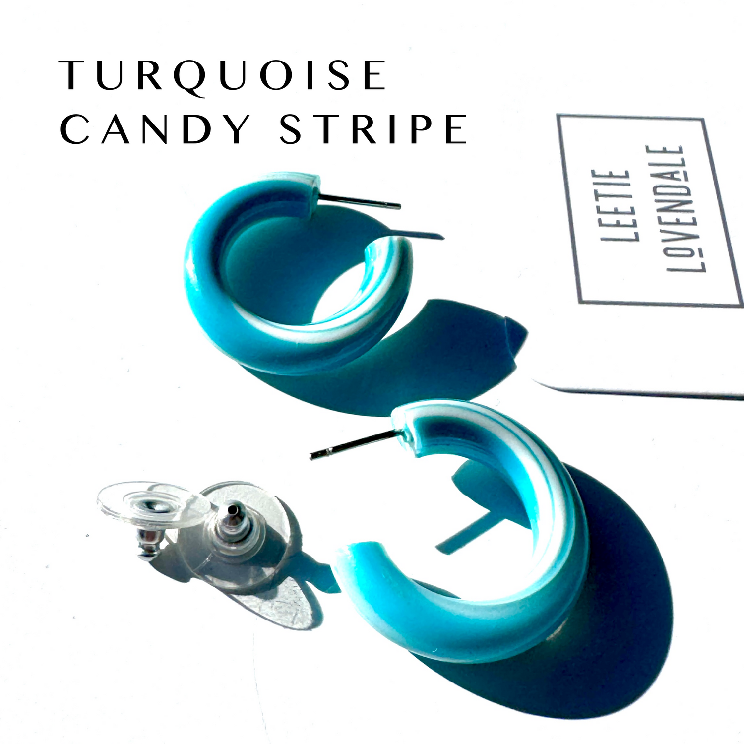 Tube Hoop Earrings - Best Plastics Collectible Hoops