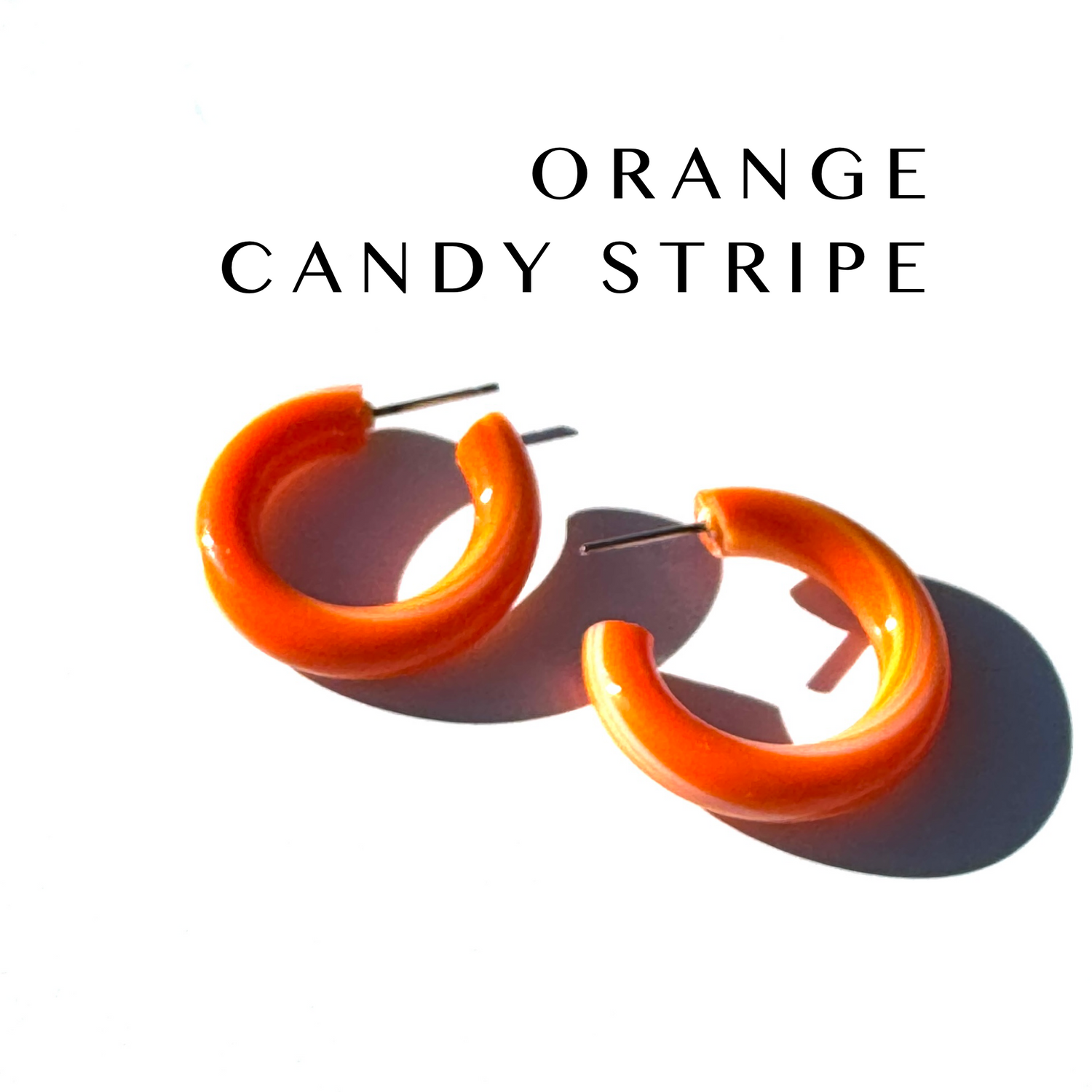 Tube Hoop Earrings - Best Plastics Collectible Hoops