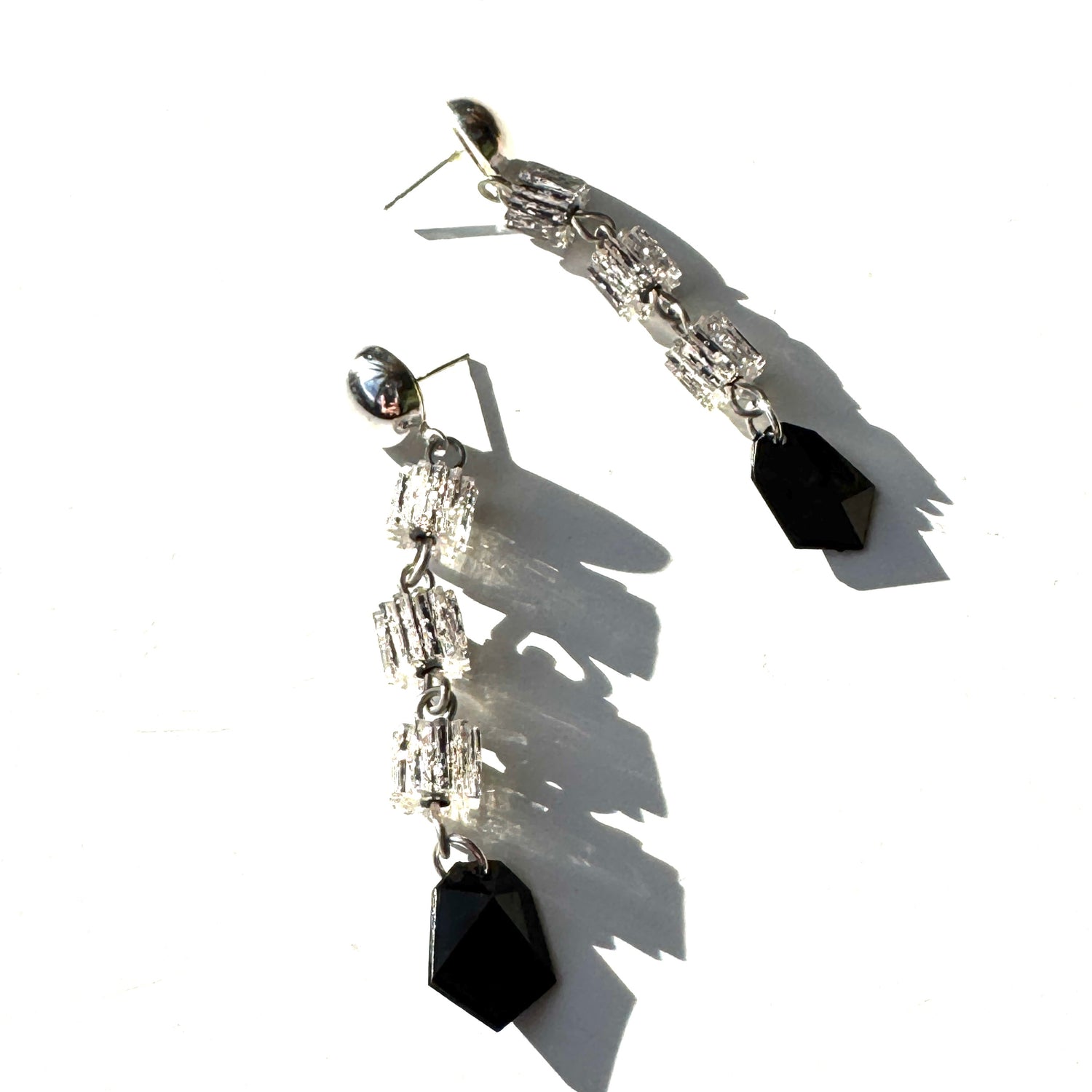 Glitterati Linked Drop Earrings