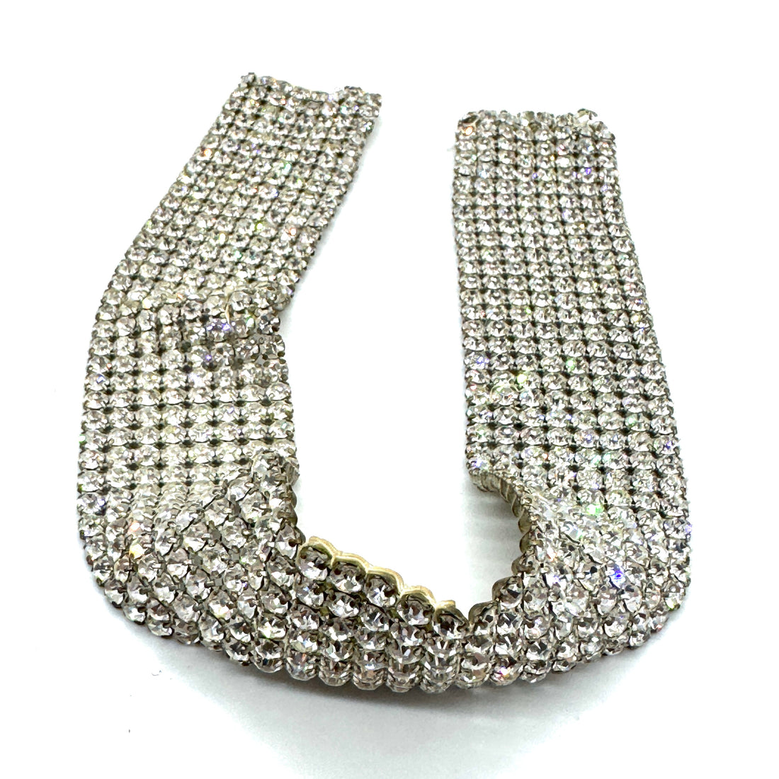 Antique Rhinestone Crystal Collar