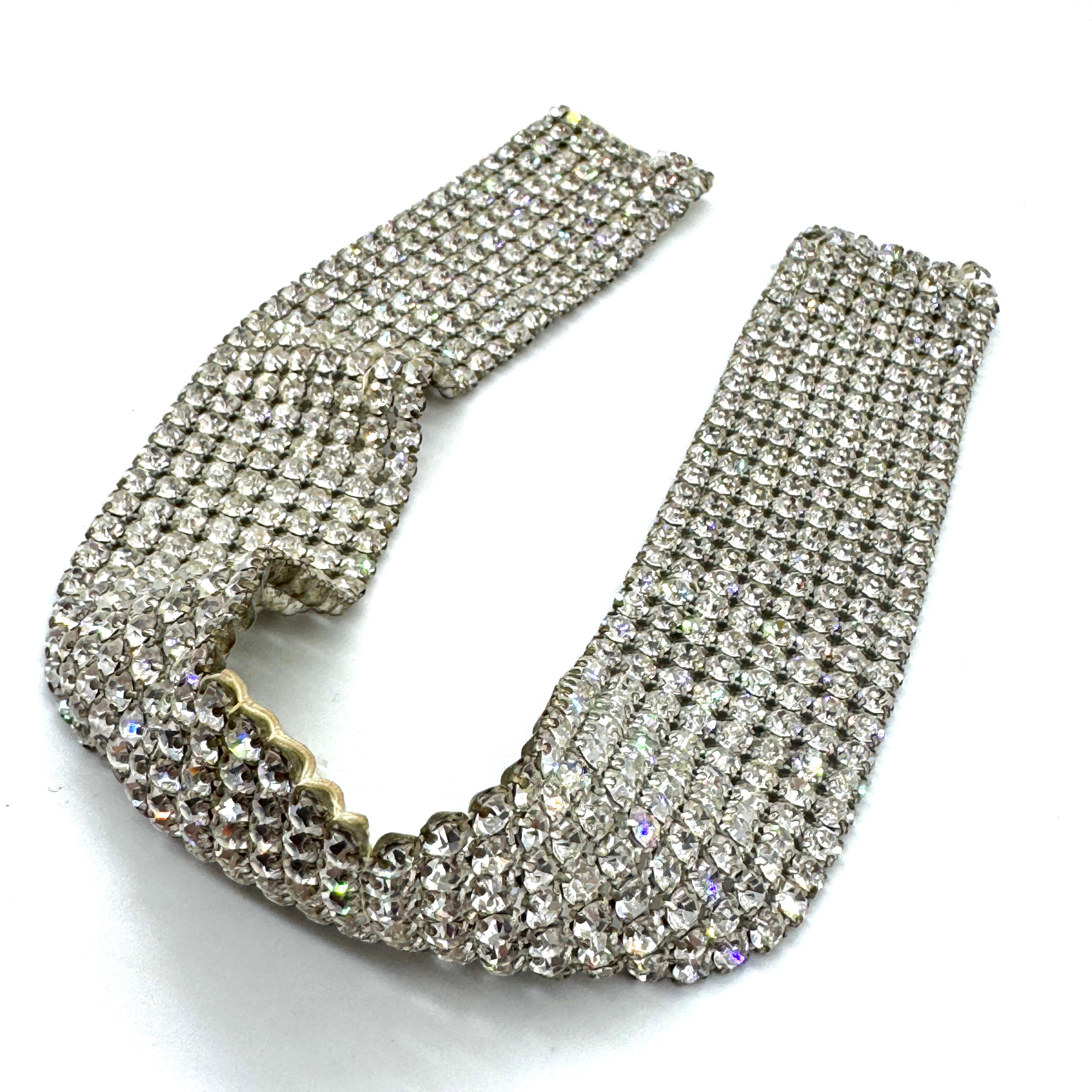Antique Rhinestone Crystal Collar