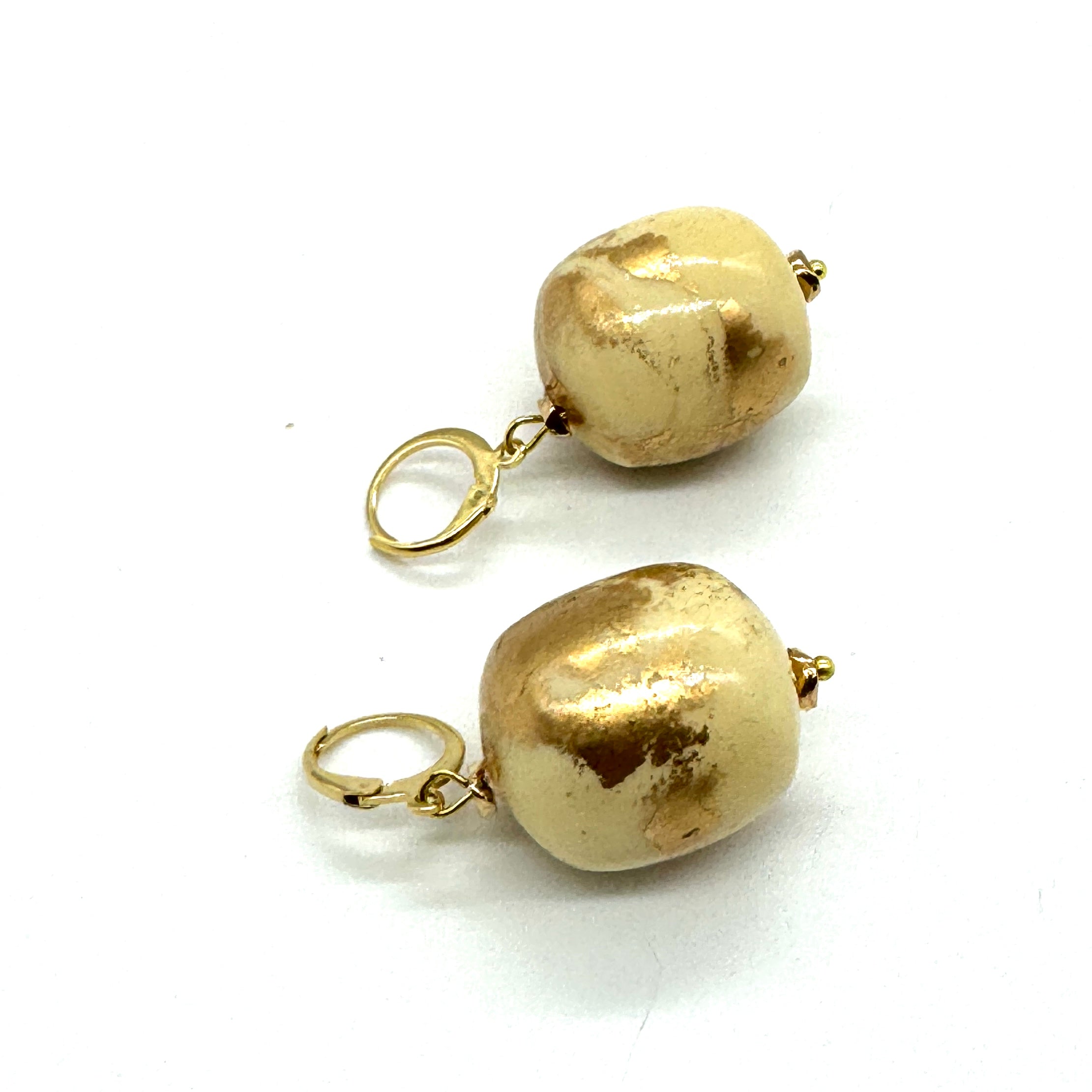 Golden Sands Cuff Drop Earrings