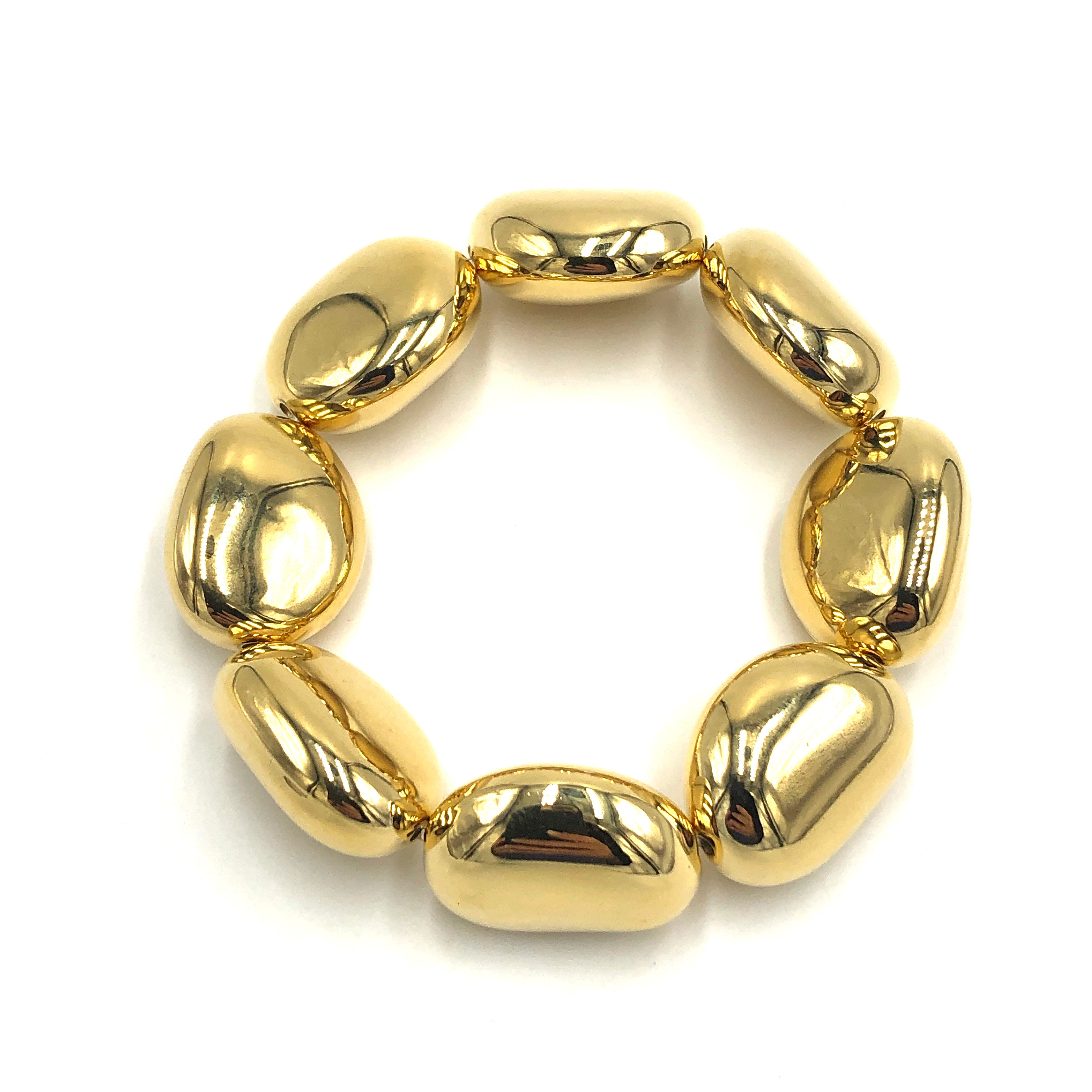 gold stretch bracelet