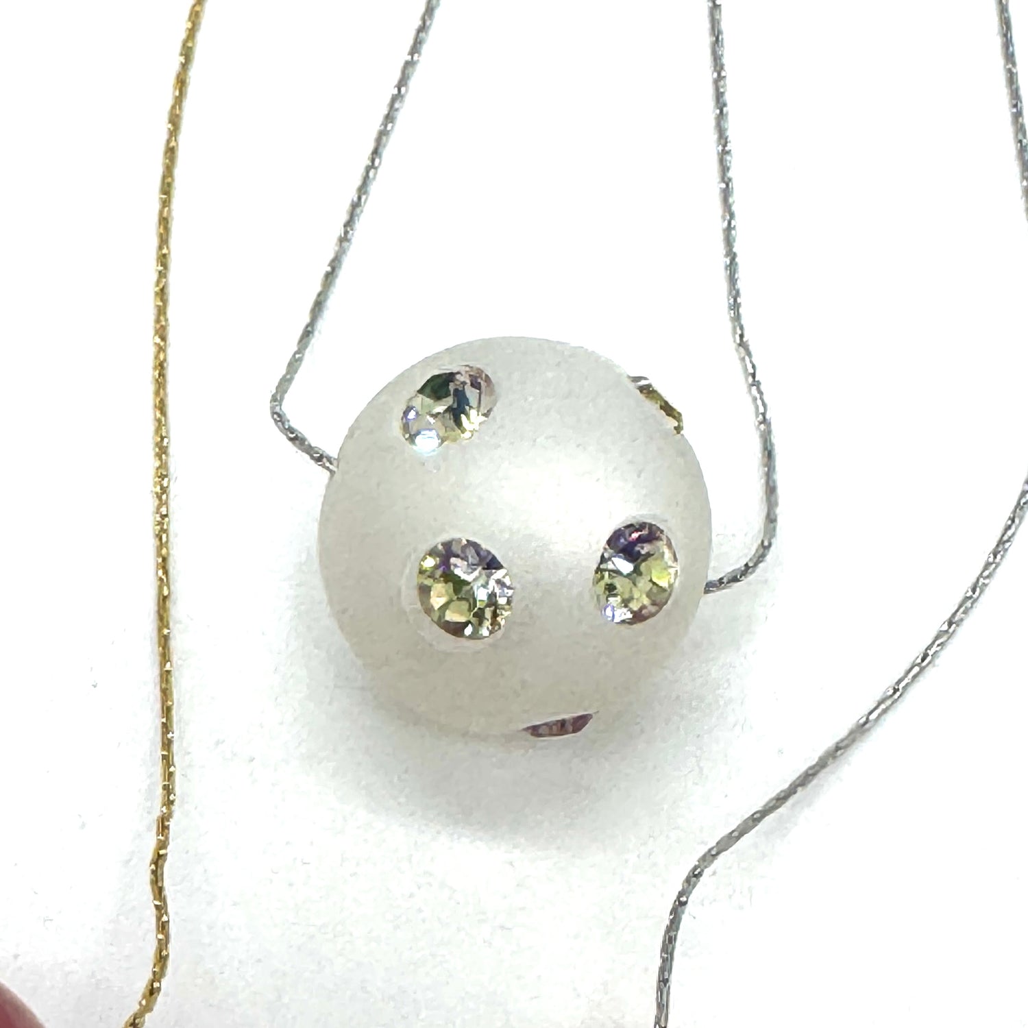 Polyluxe Moonglow Slide Necklace