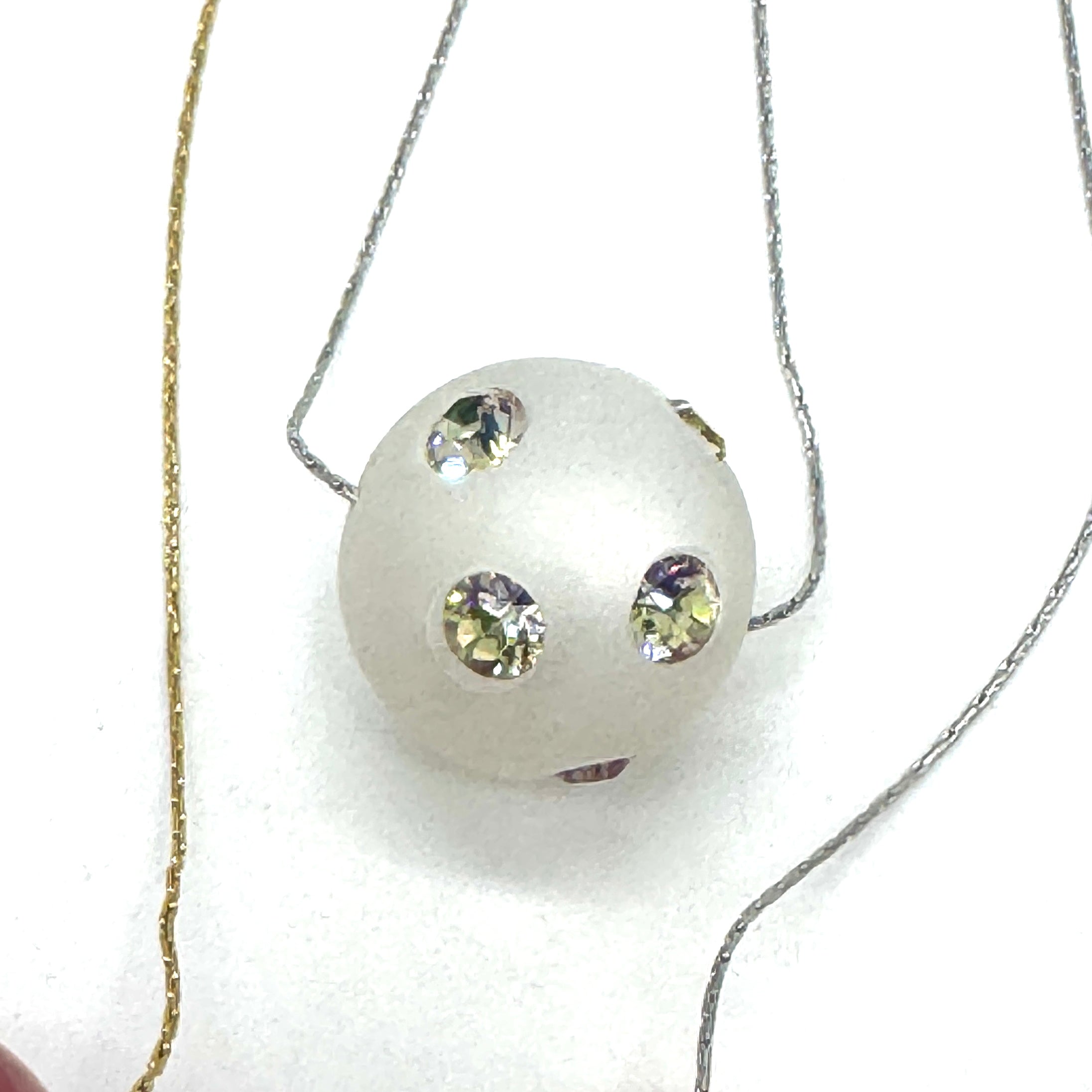 Polyluxe Moonglow Slide Necklace