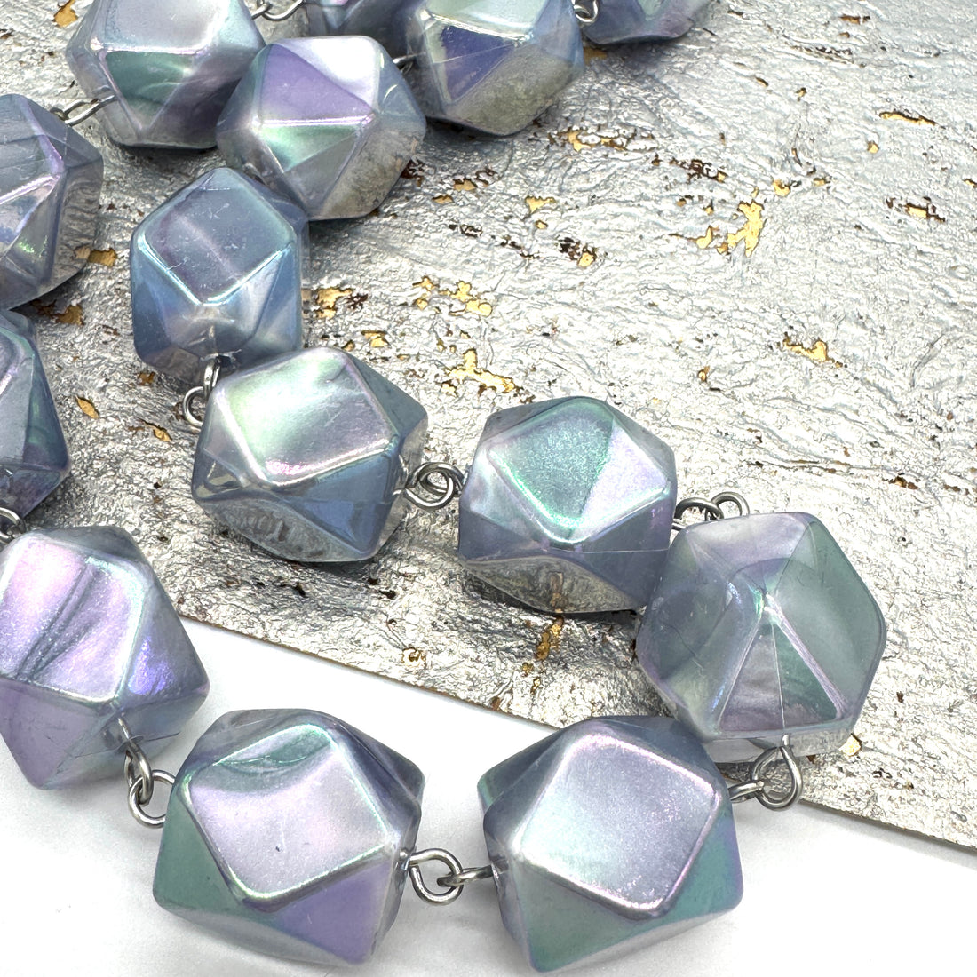 Blue Box of Borealis Amelia Necklace