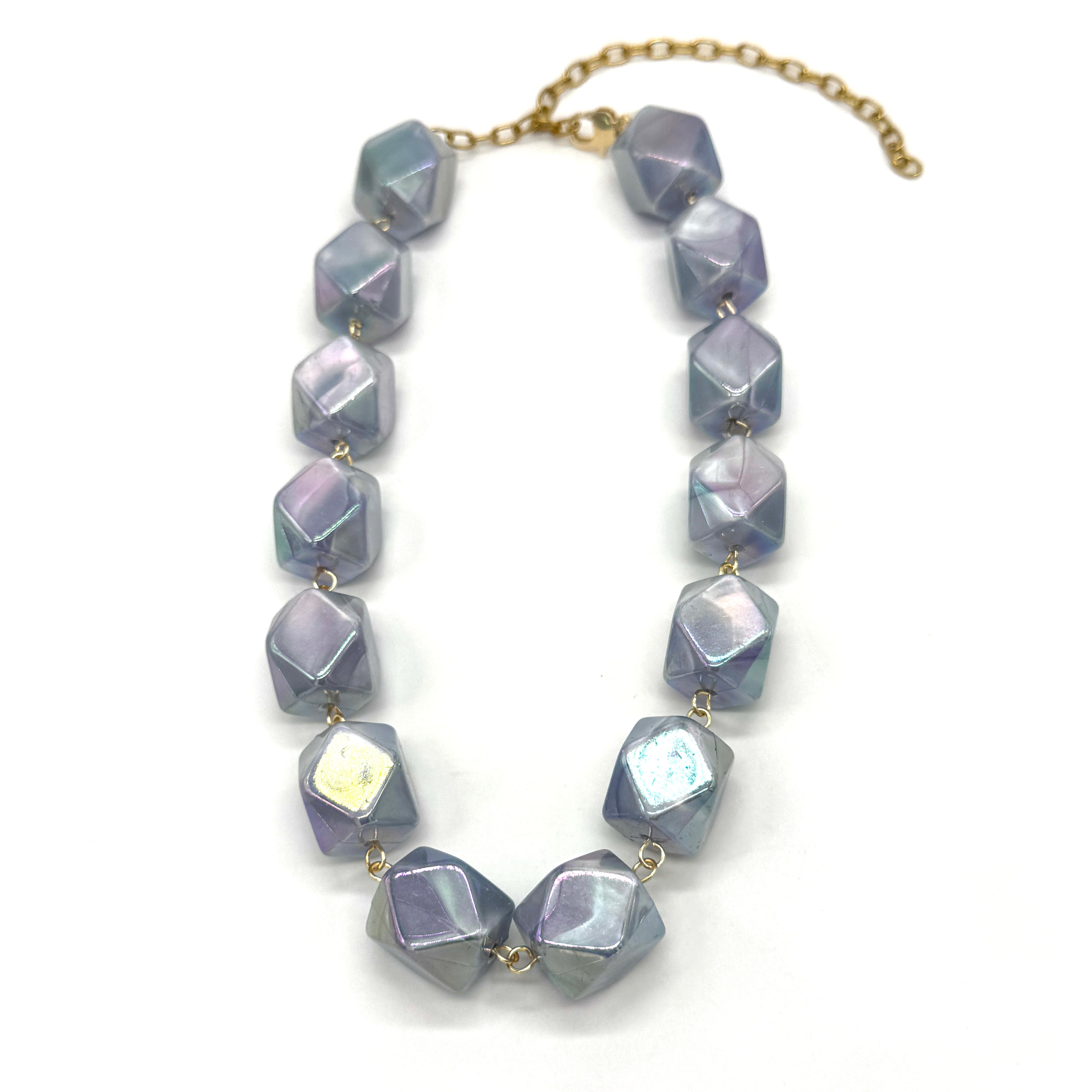 Blue Box of Borealis Amelia Necklace