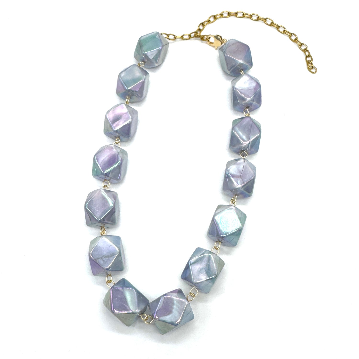 Blue Box of Borealis Amelia Necklace