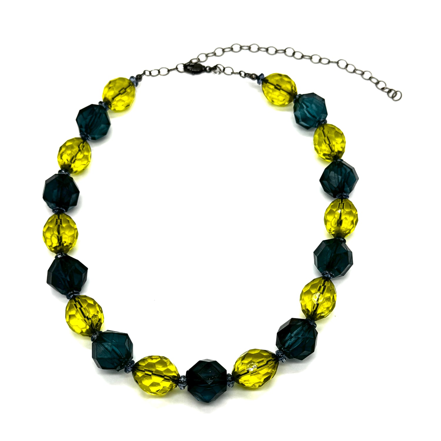Chartreuse Current Marco Necklace