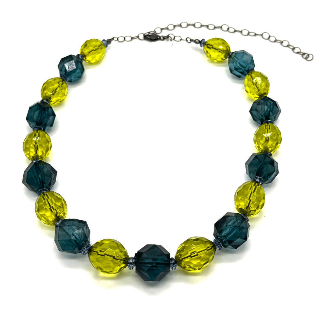 Chartreuse Current Marco Necklace