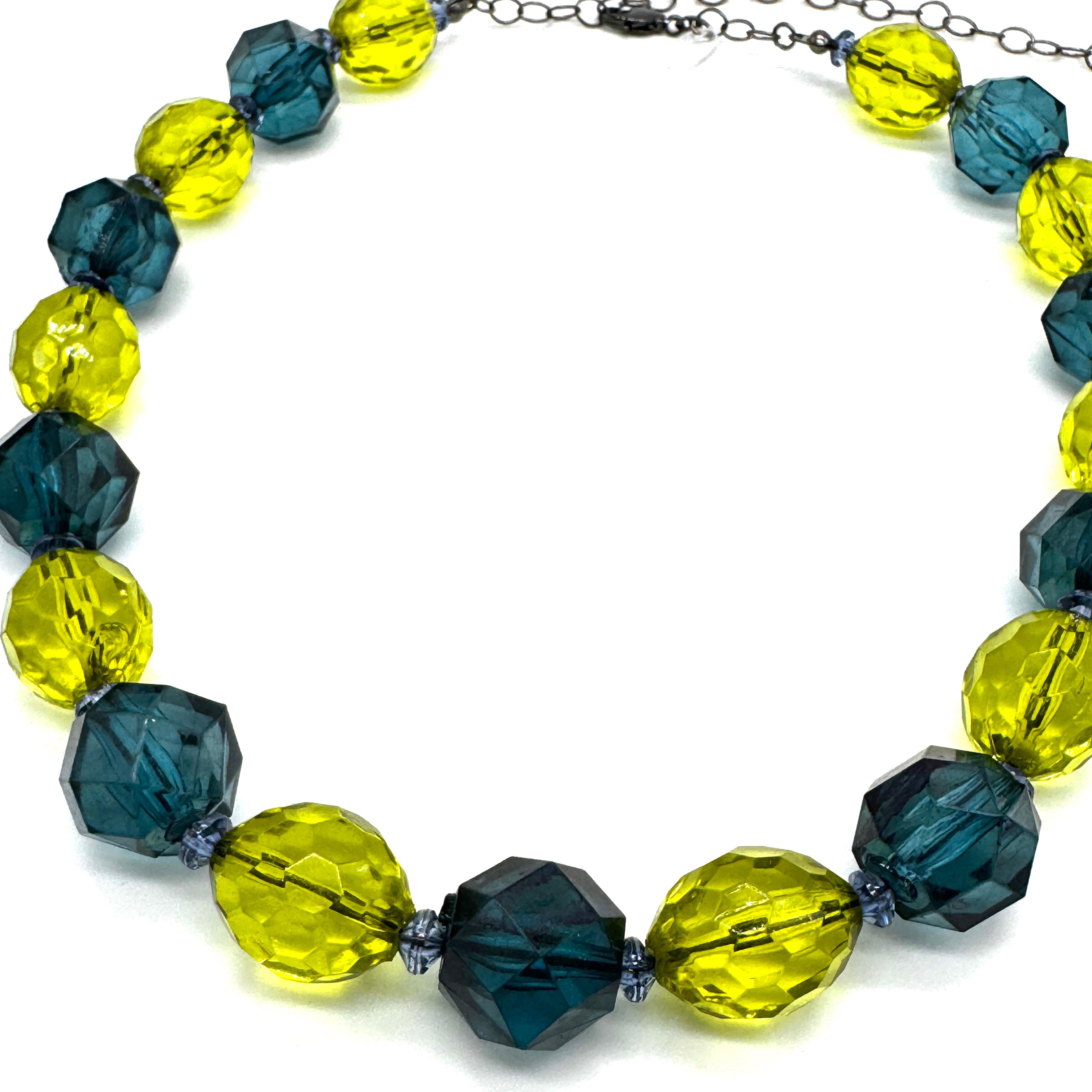 Chartreuse Current Marco Necklace