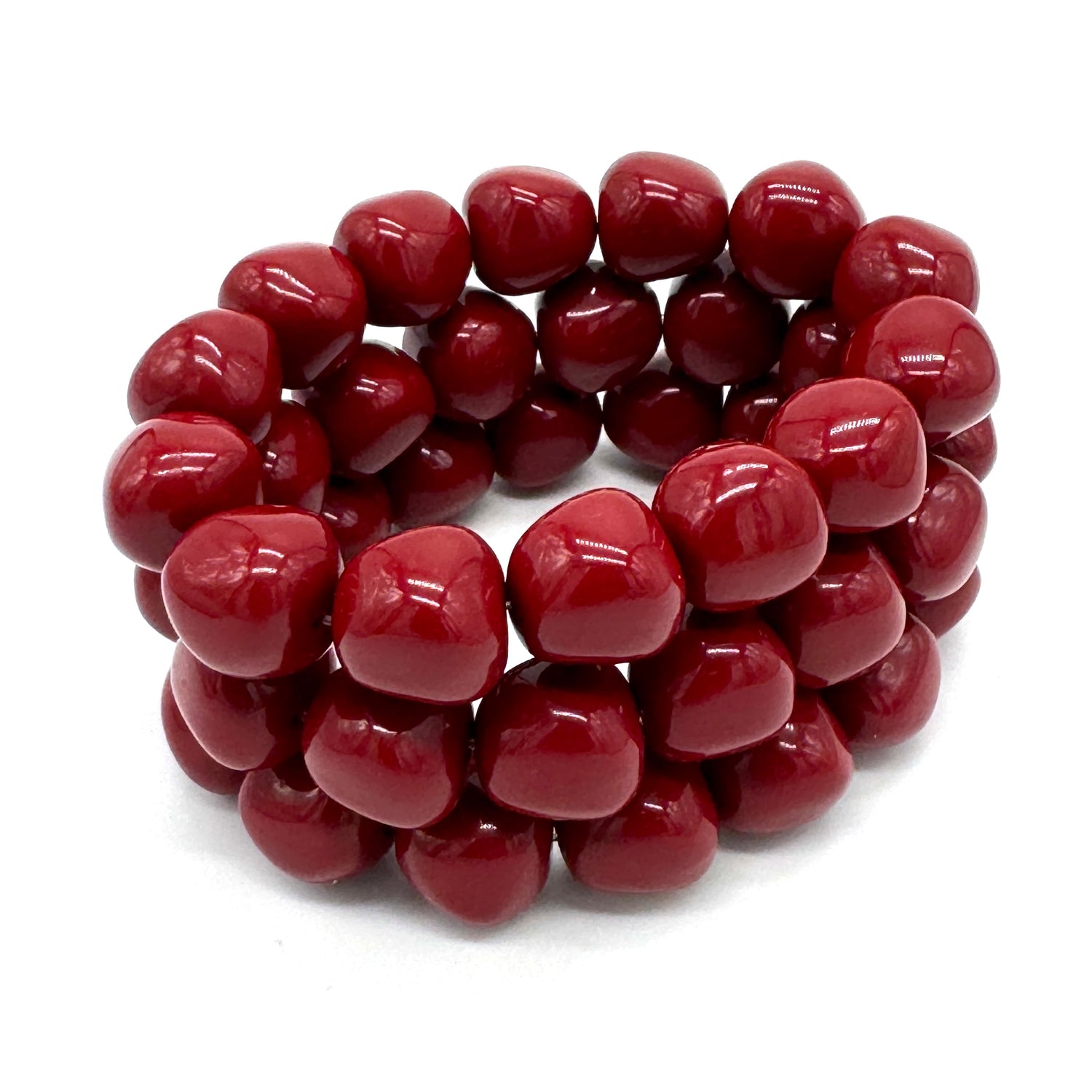 Red Delicious Stack Bracelet