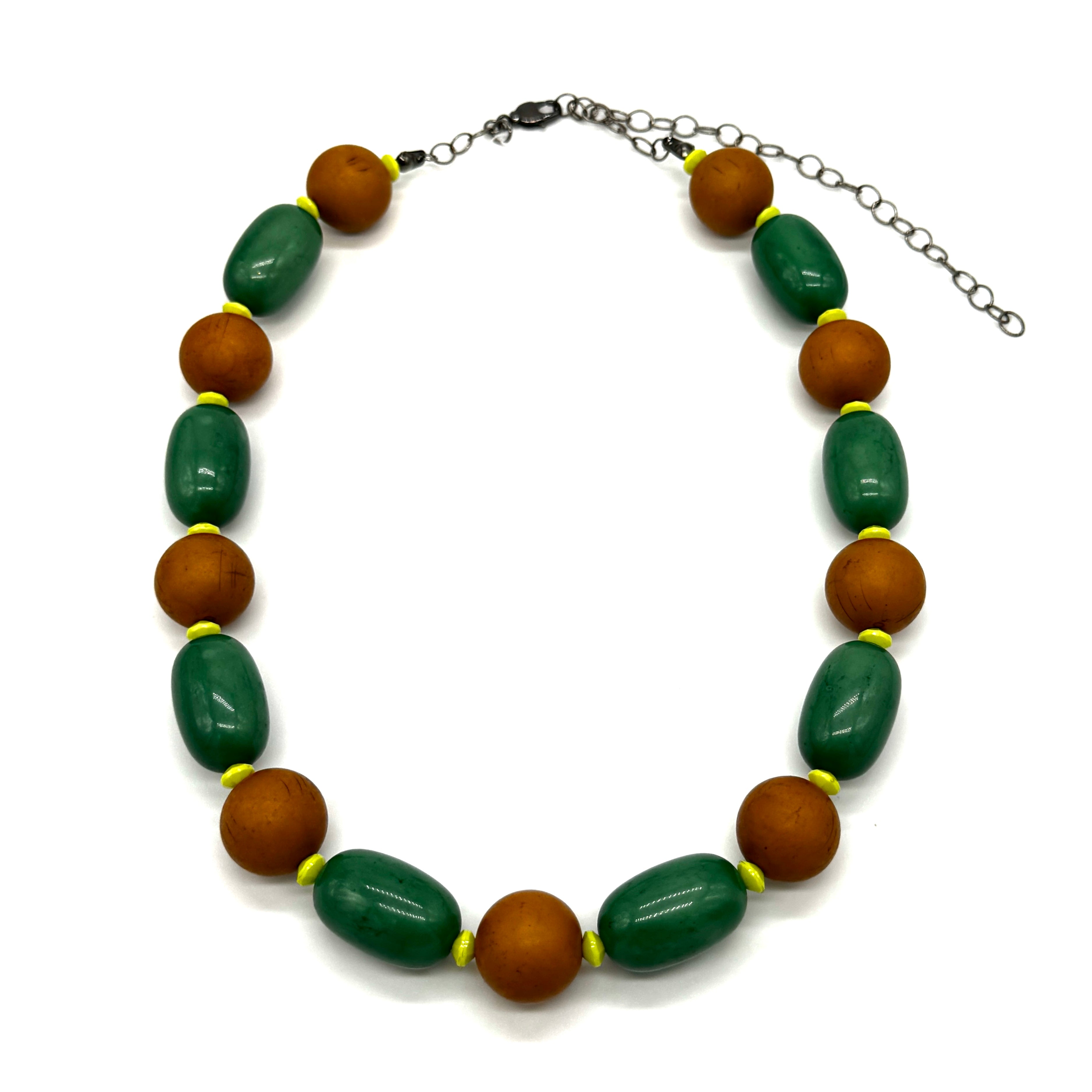 Moss Voltage Marco Necklace