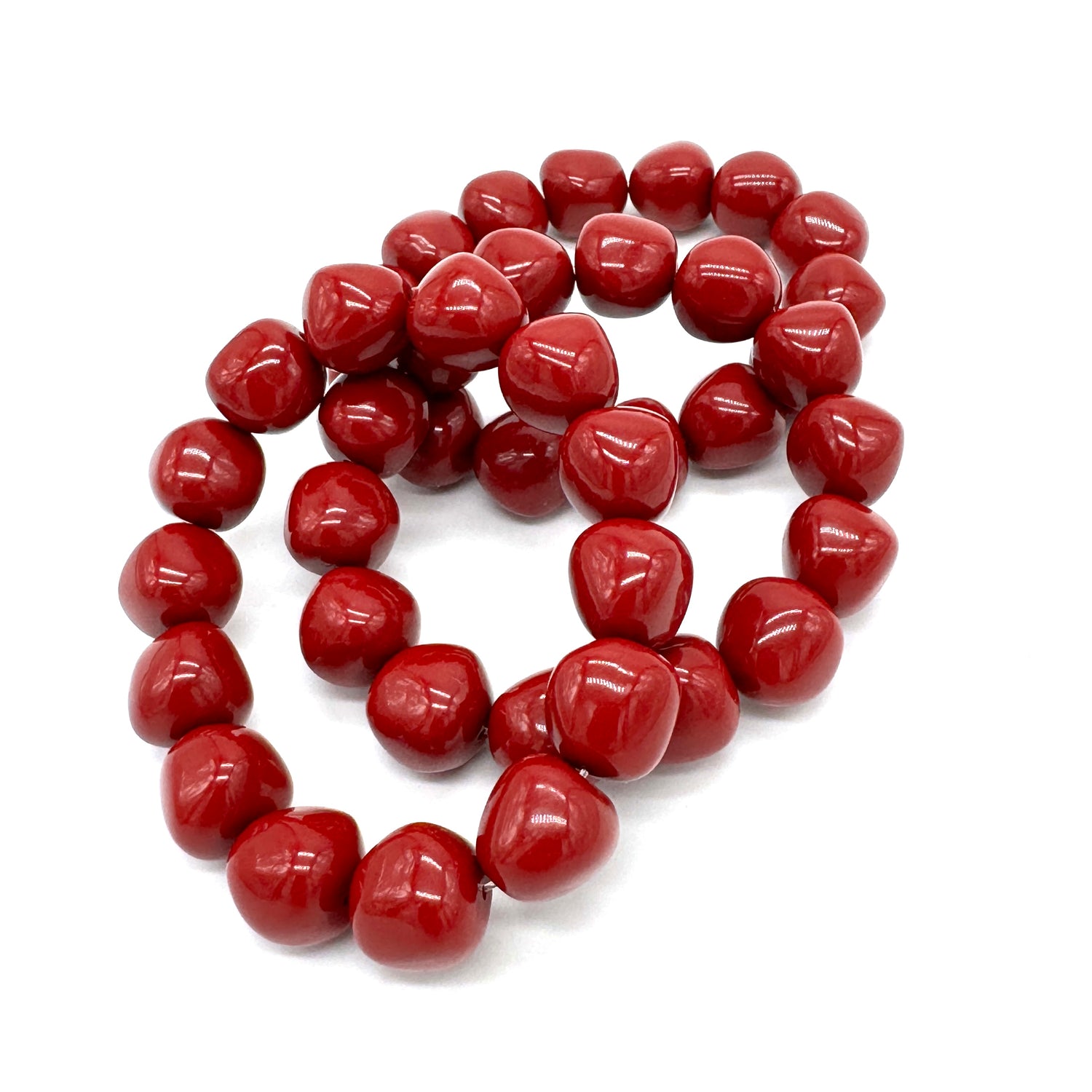 Red Delicious Stack Bracelet