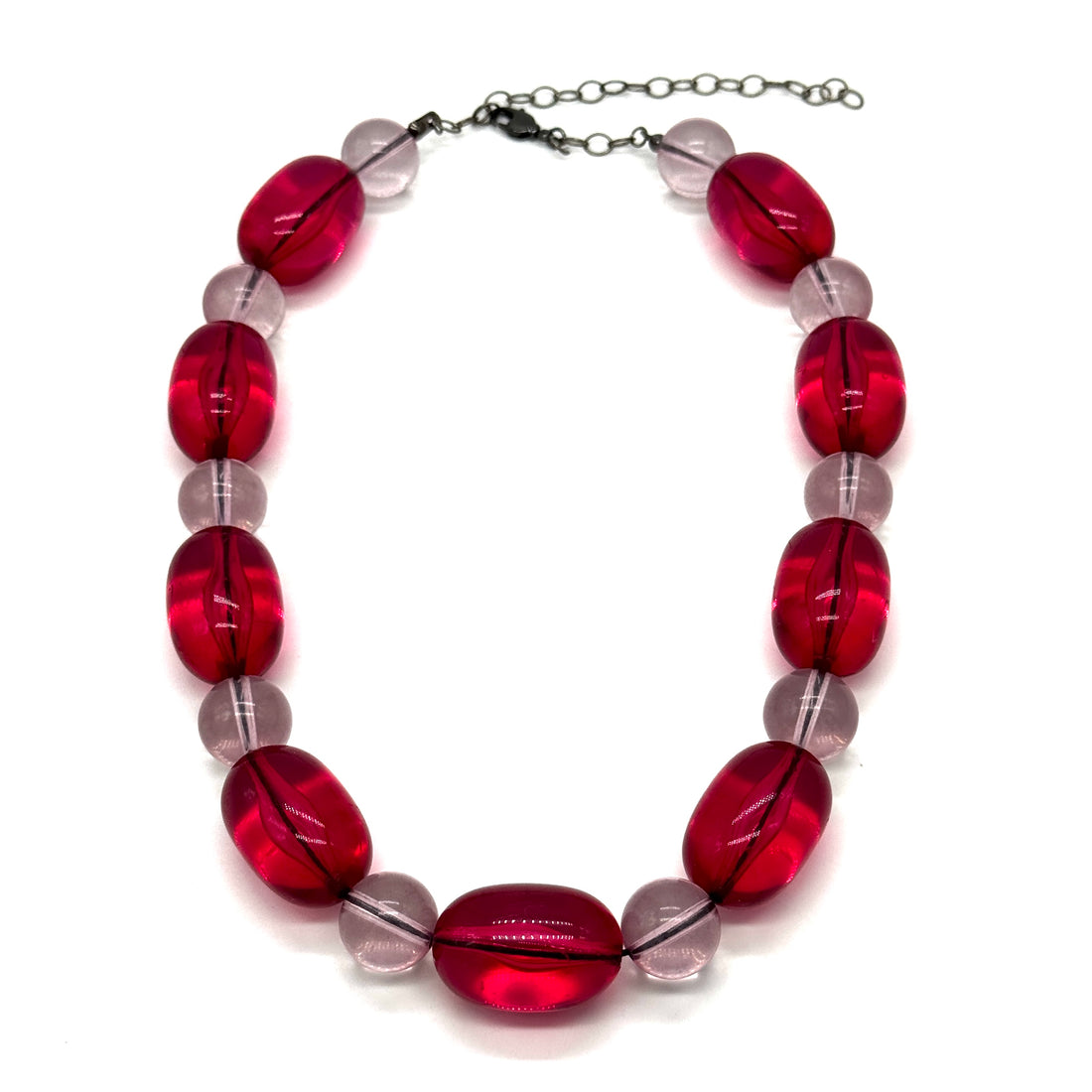 Cranberry Kiss Marco Necklace