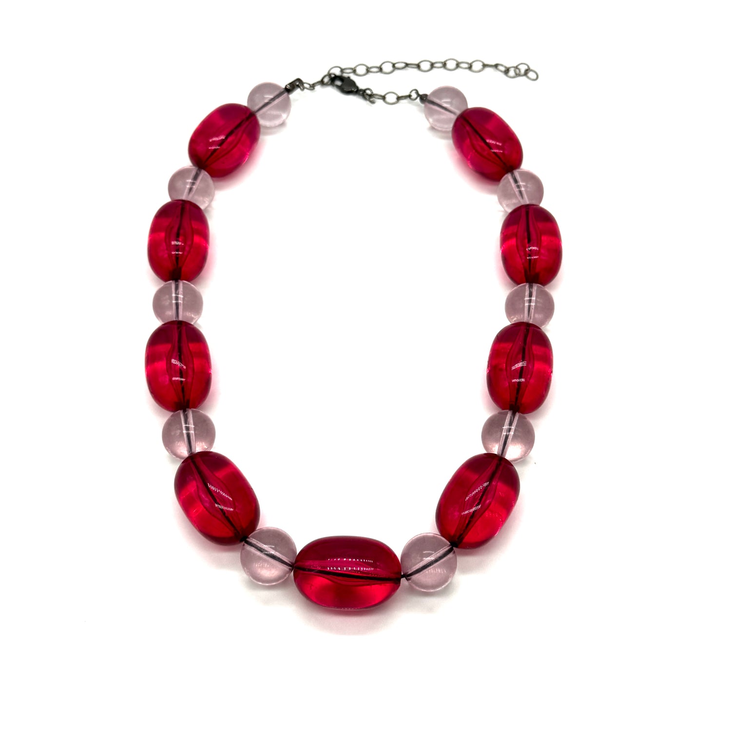 Cranberry Kiss Marco Necklace