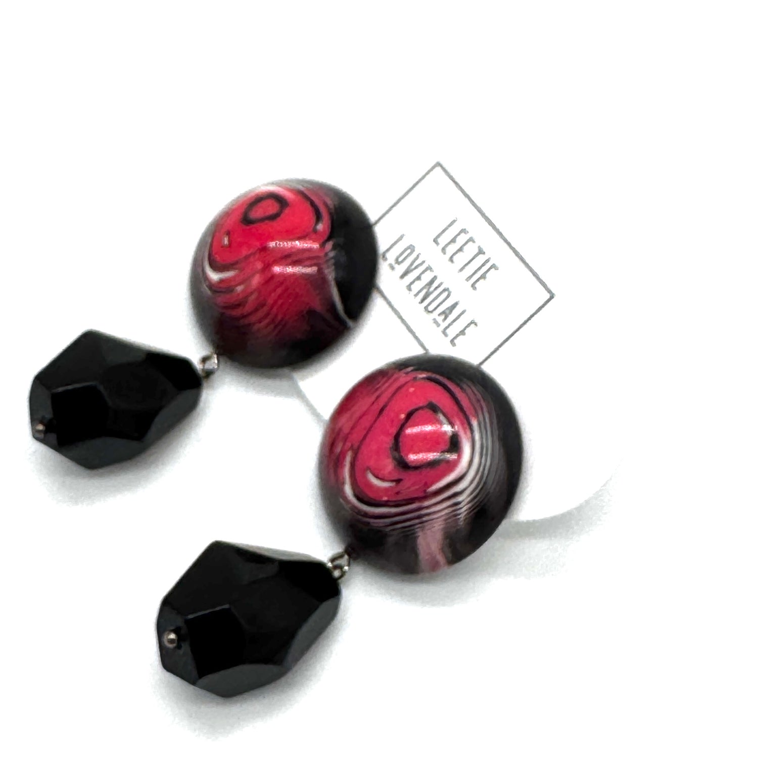 Cherry Bomb Vortex Earrings