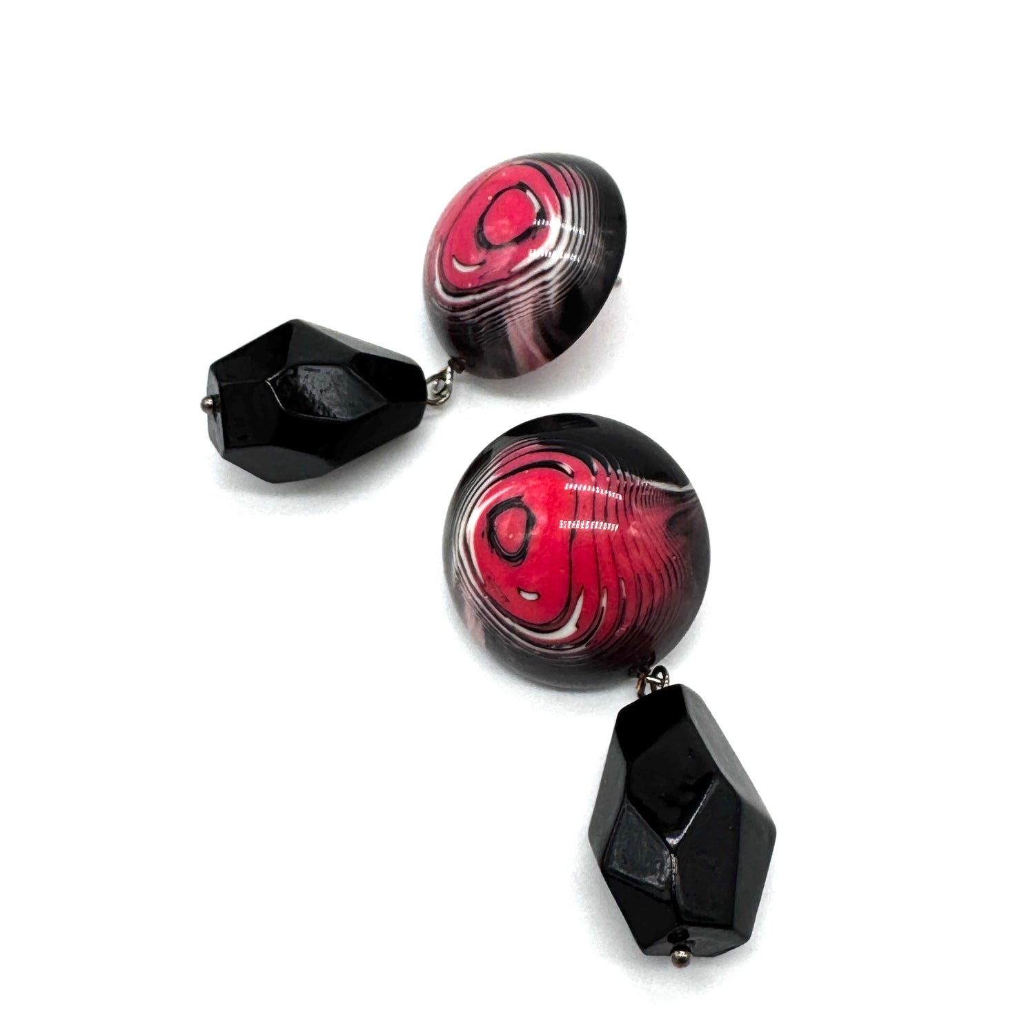 Cherry Bomb Vortex Earrings