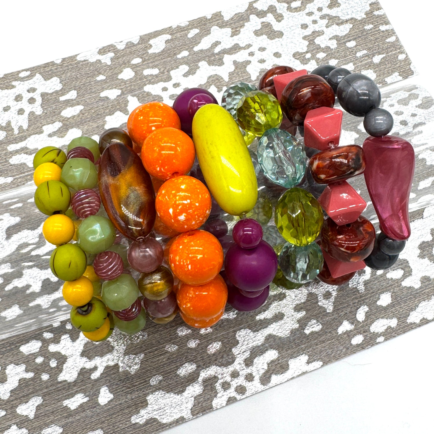 Fall in Color Stack Bracelets
