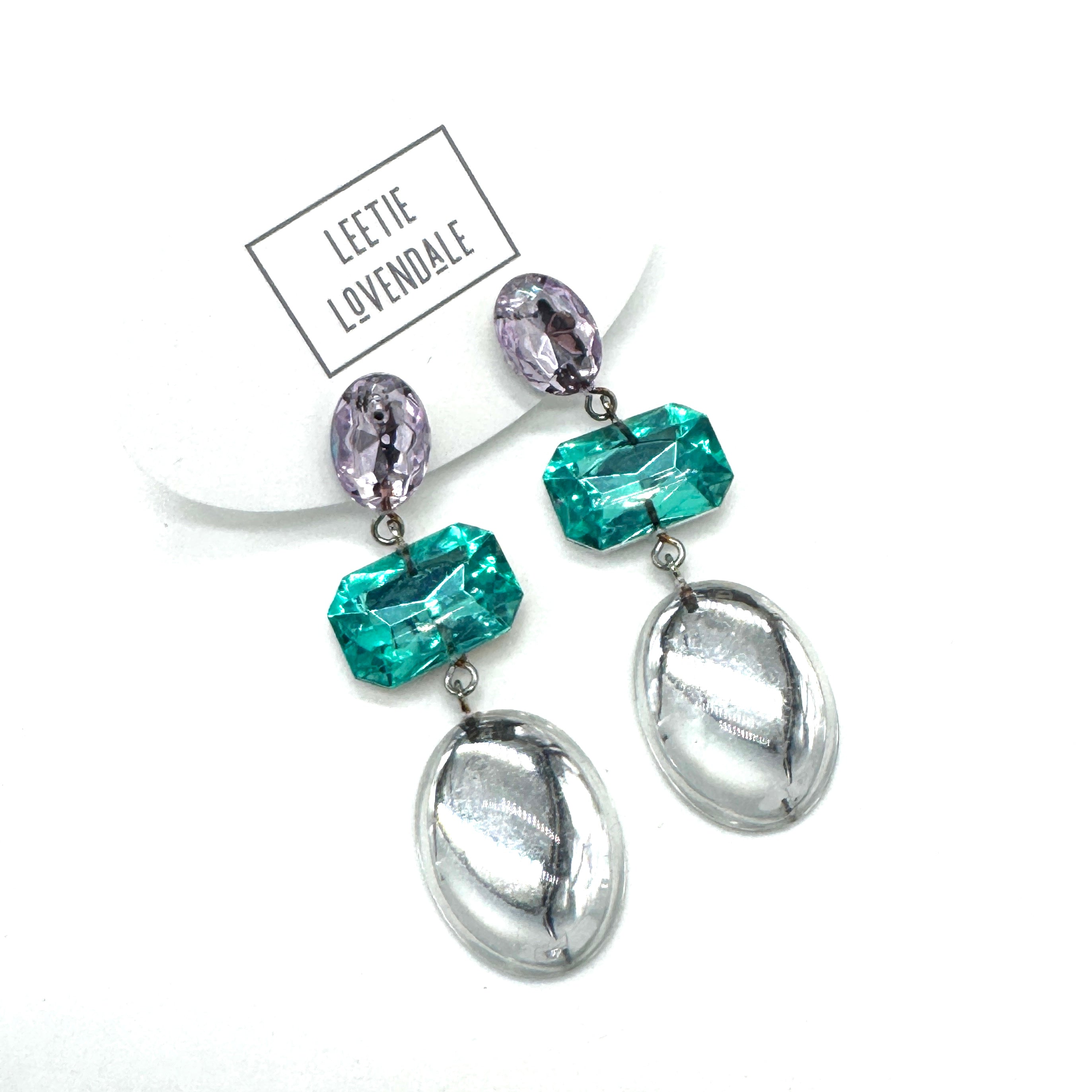 Lunar Flash Prism Shine On Earrings