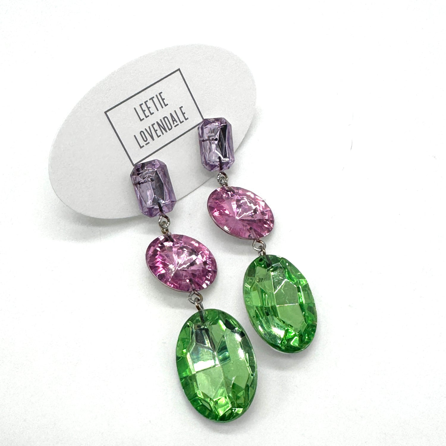 Sorbet Bloom Shine On Statement Earrings