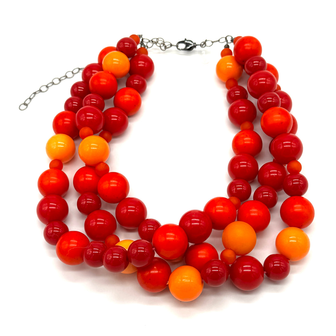 Red Hot Morgan Necklace
