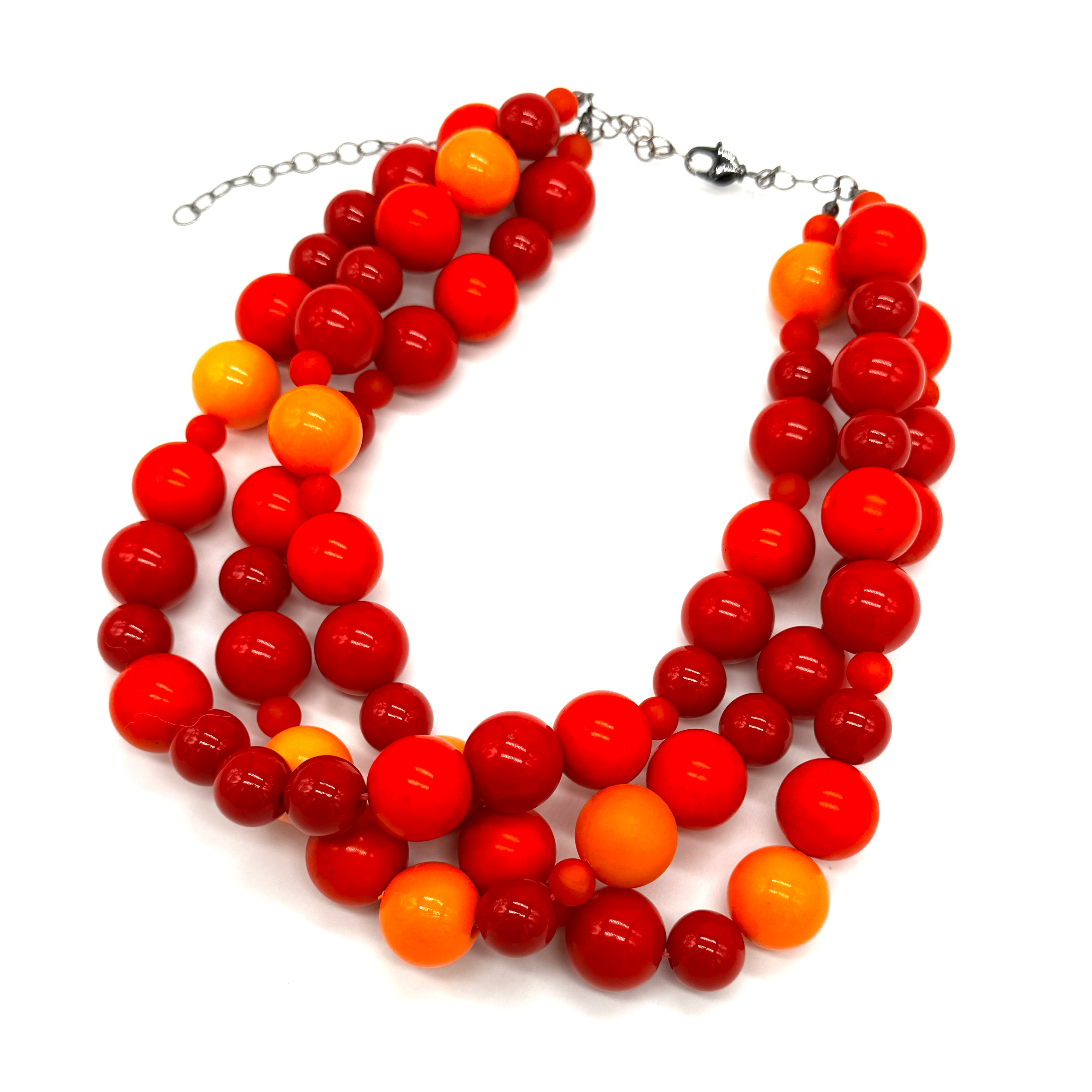 Red Hot Morgan Necklace