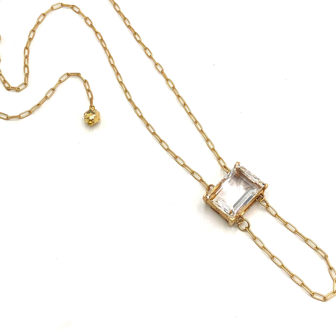 Esmerald Necklace - Gold *