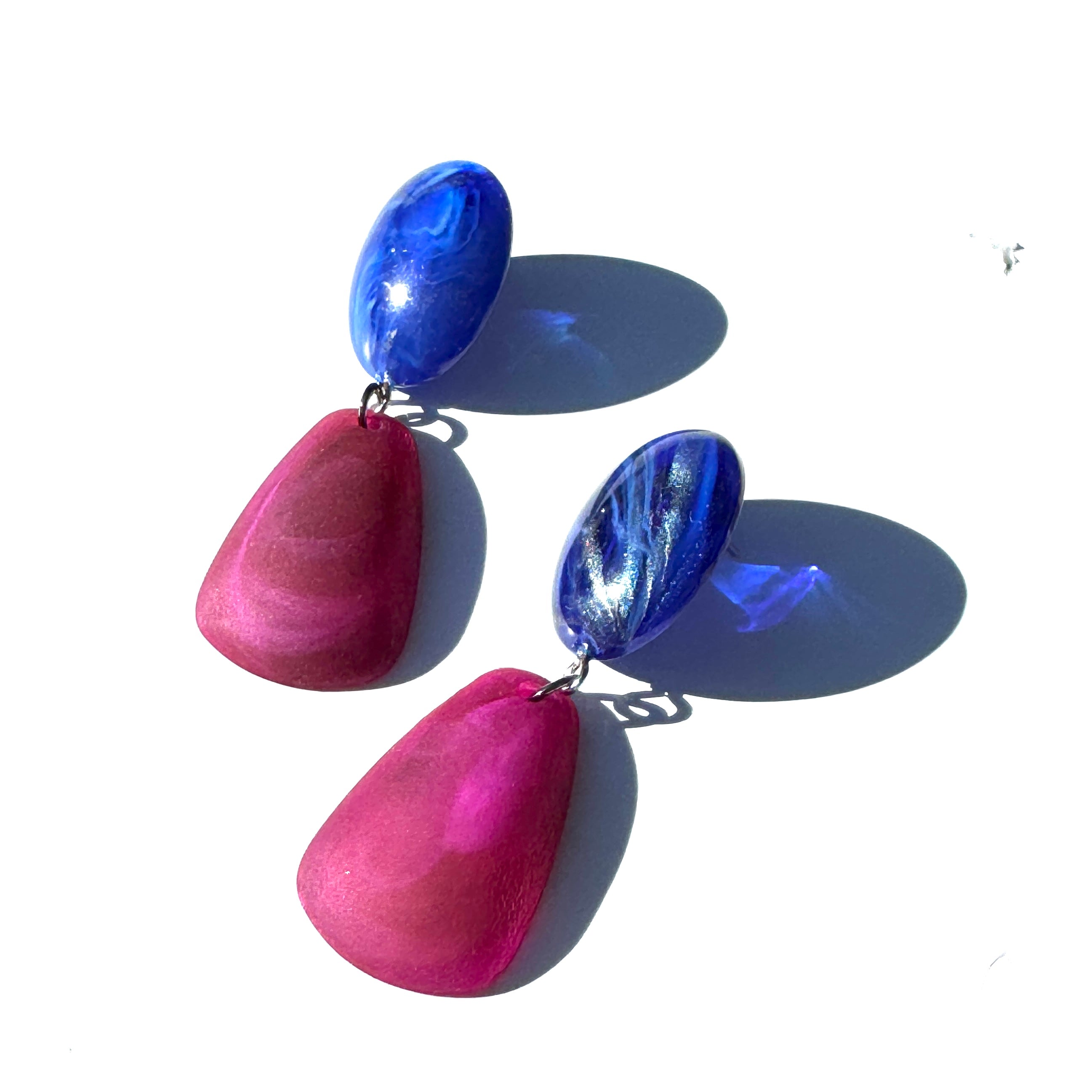 Chroma Pebble Drop Earings*