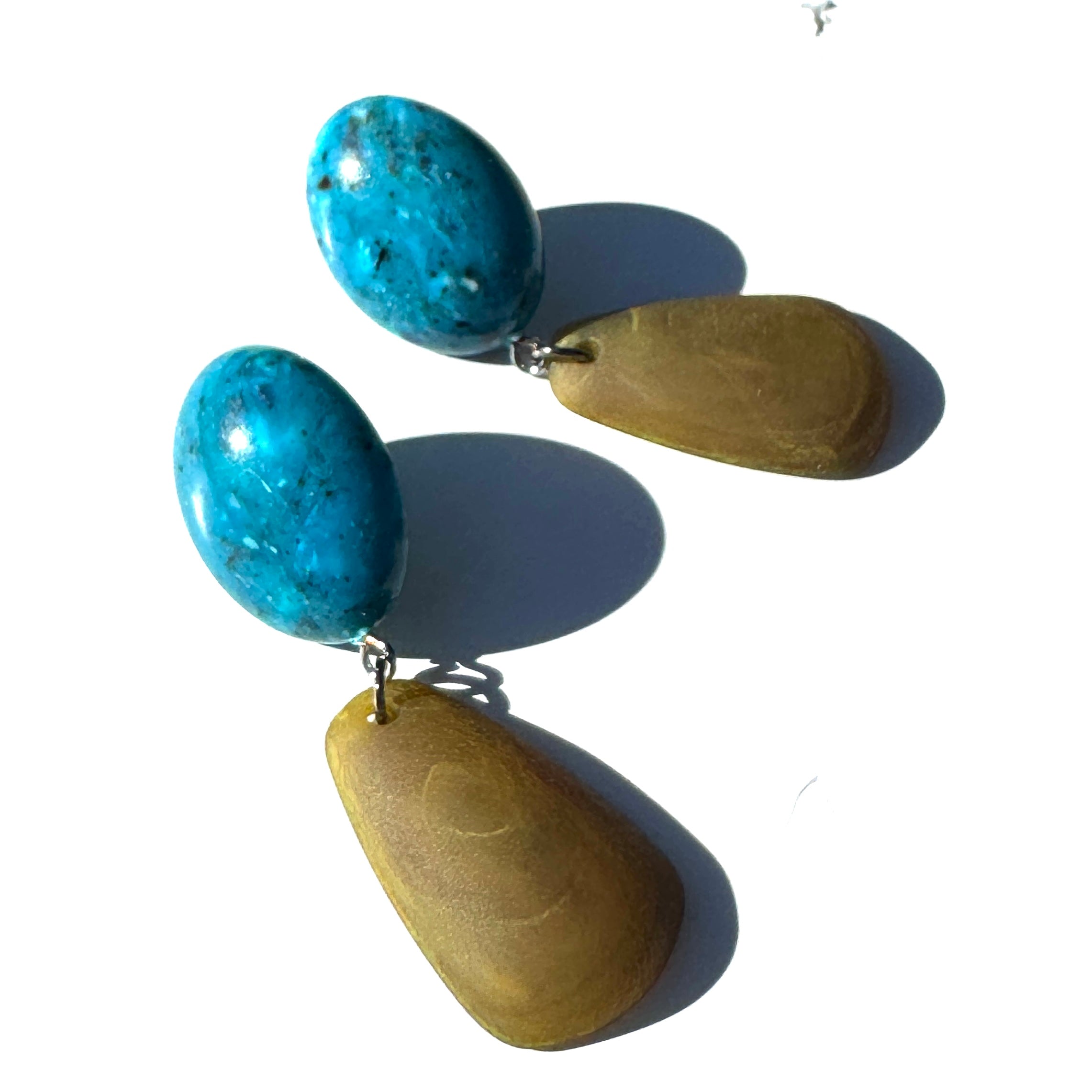 Chroma Pebble Drop Earings*