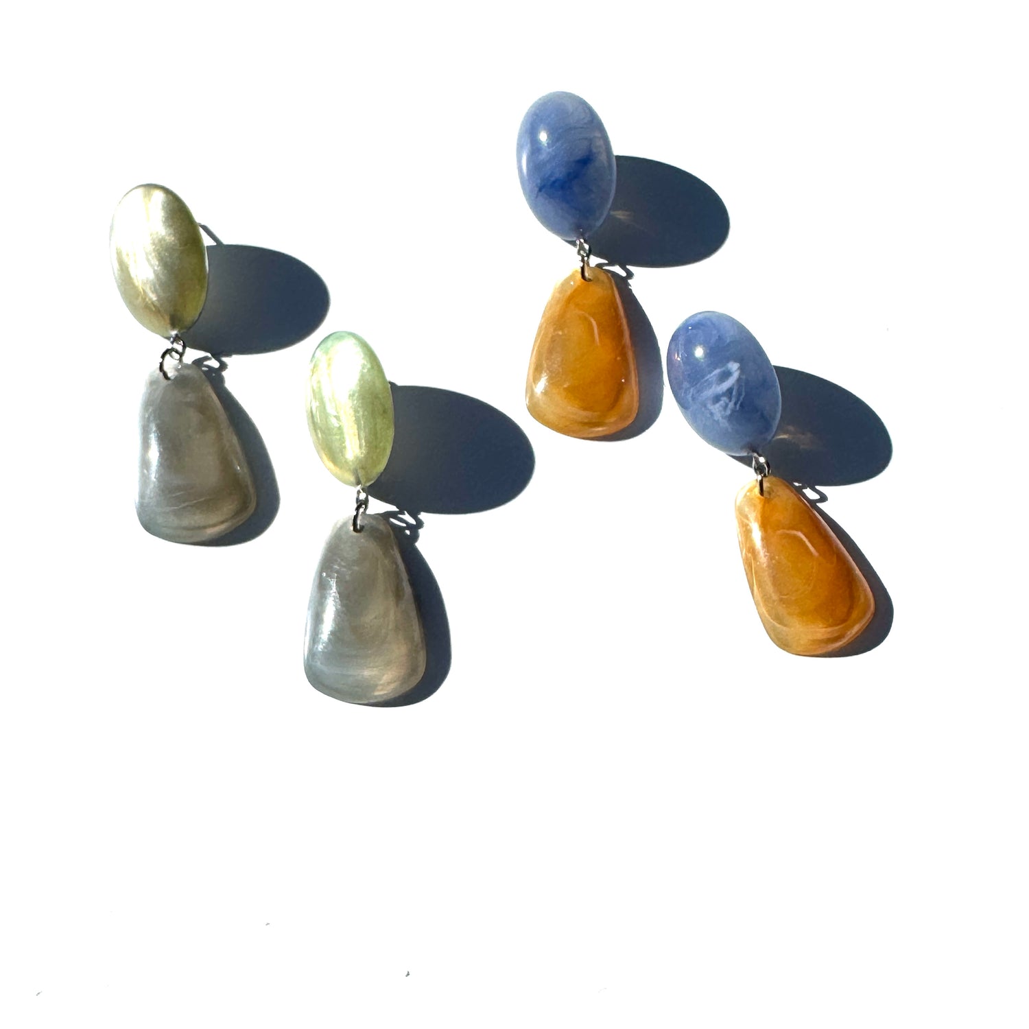 Chroma Pebble Drop Earings*