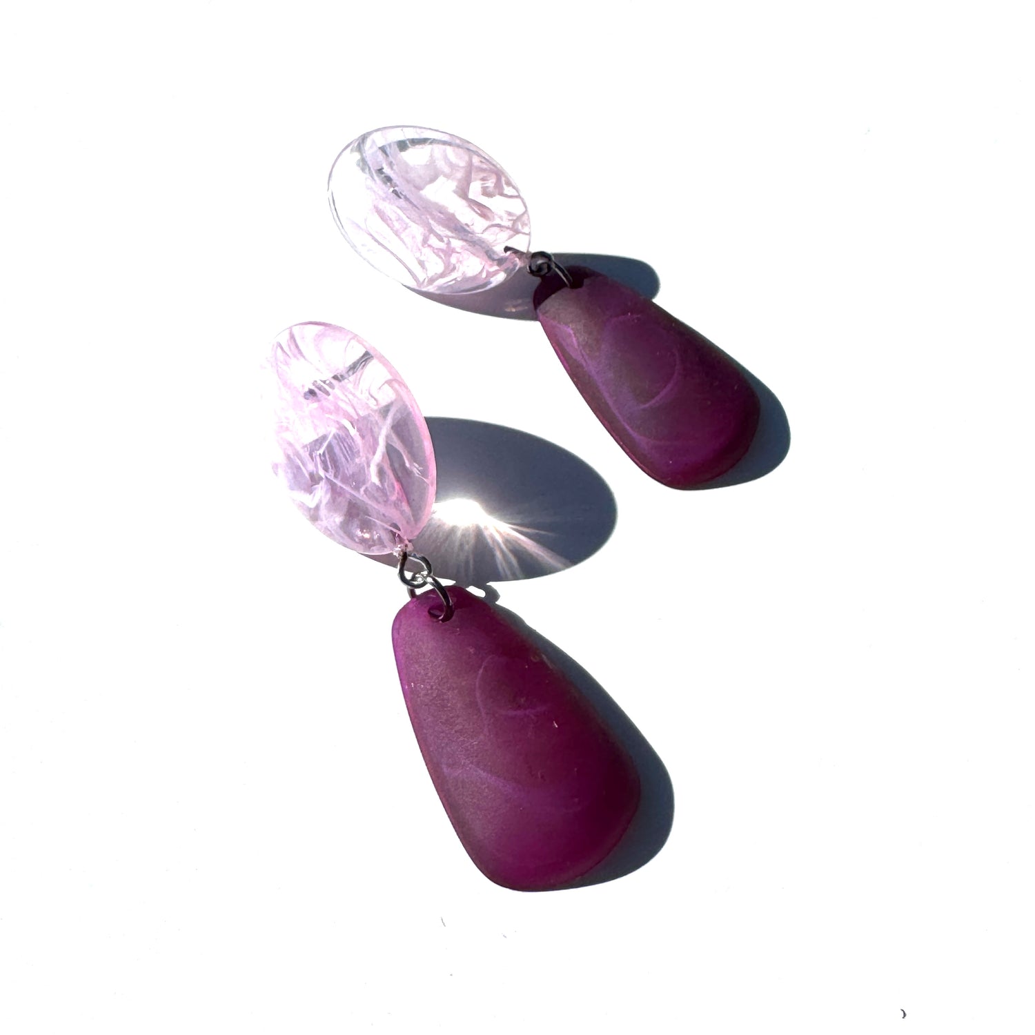 Chroma Pebble Drop Earings*