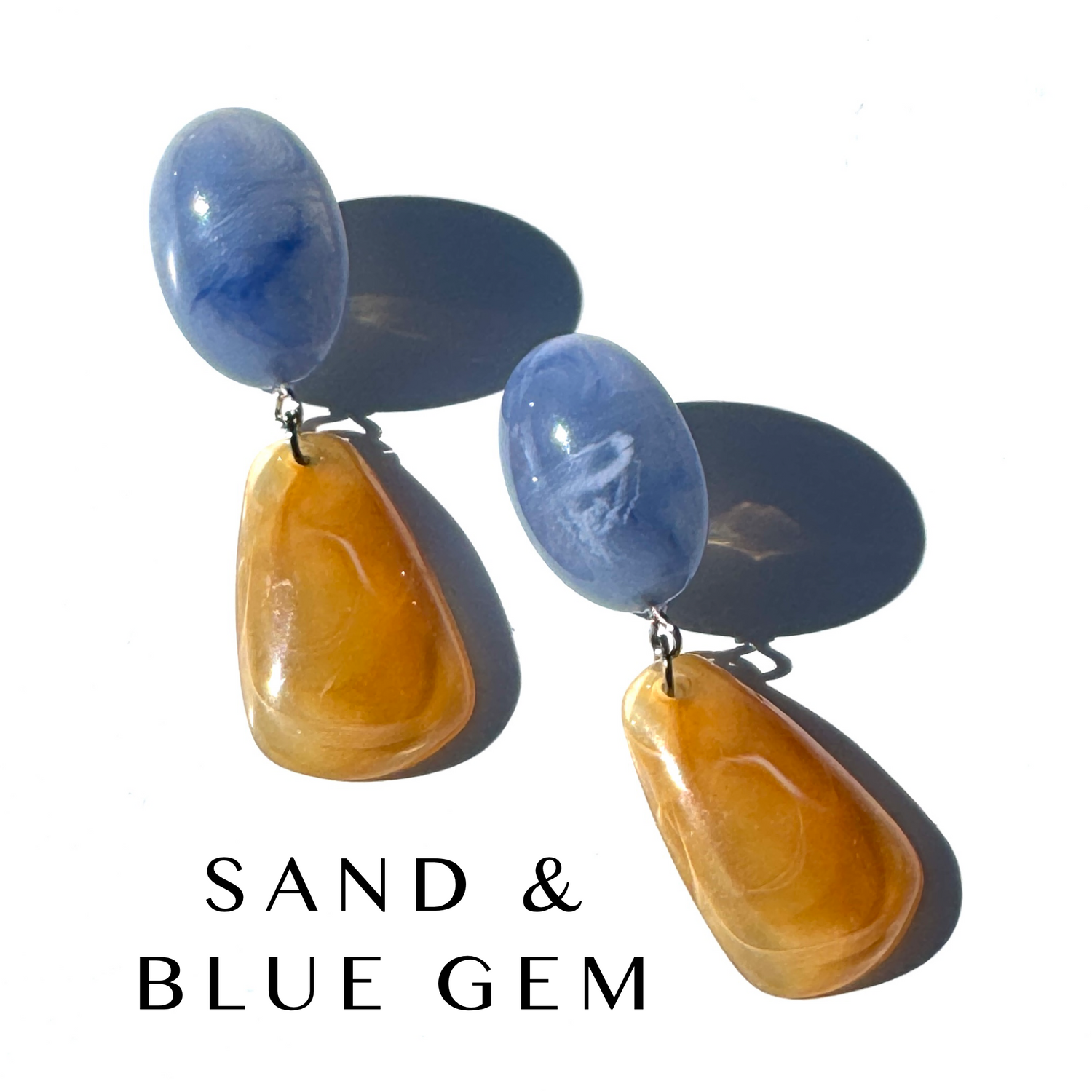 Chroma Pebble Drop Earings*