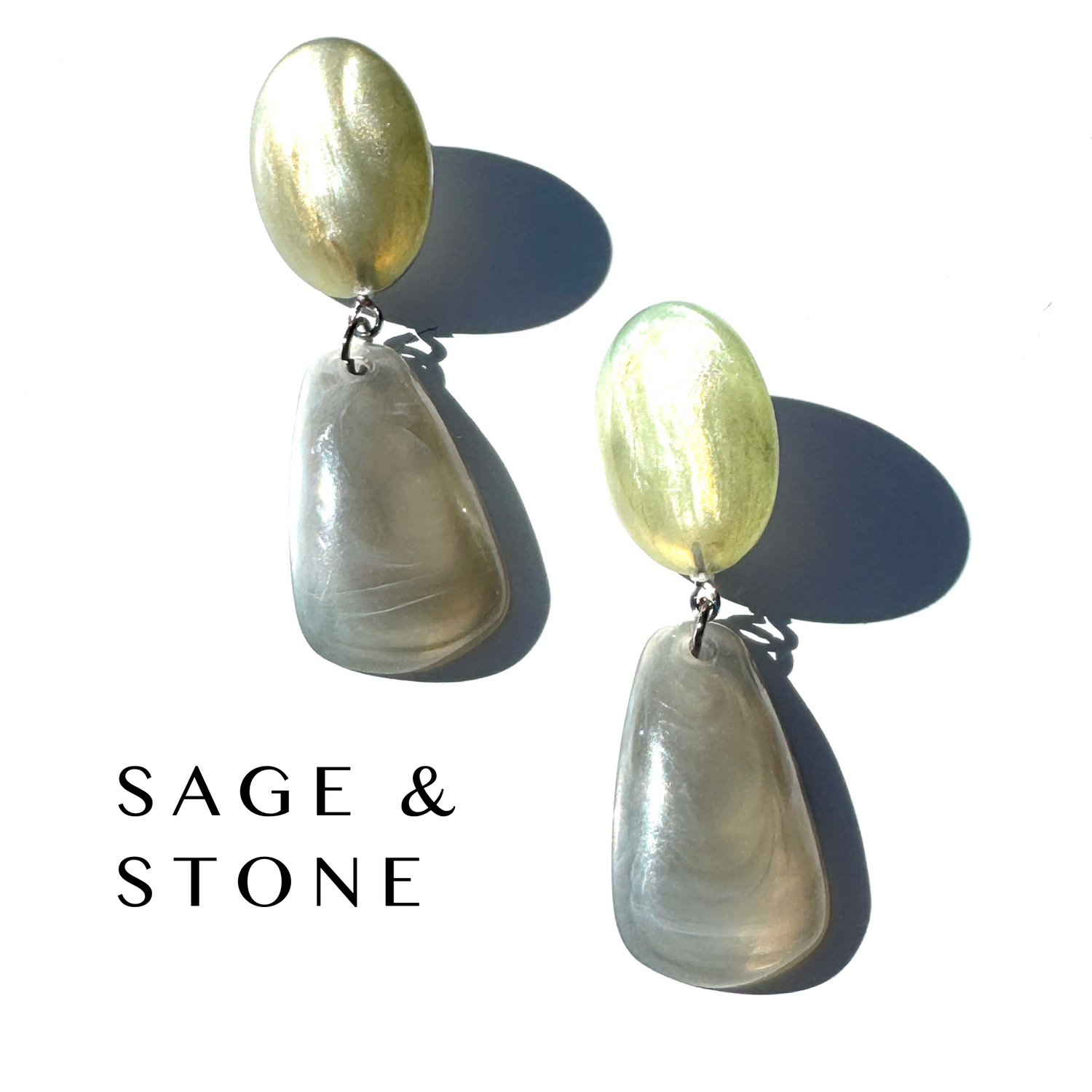 Chroma Pebble Drop Earings*