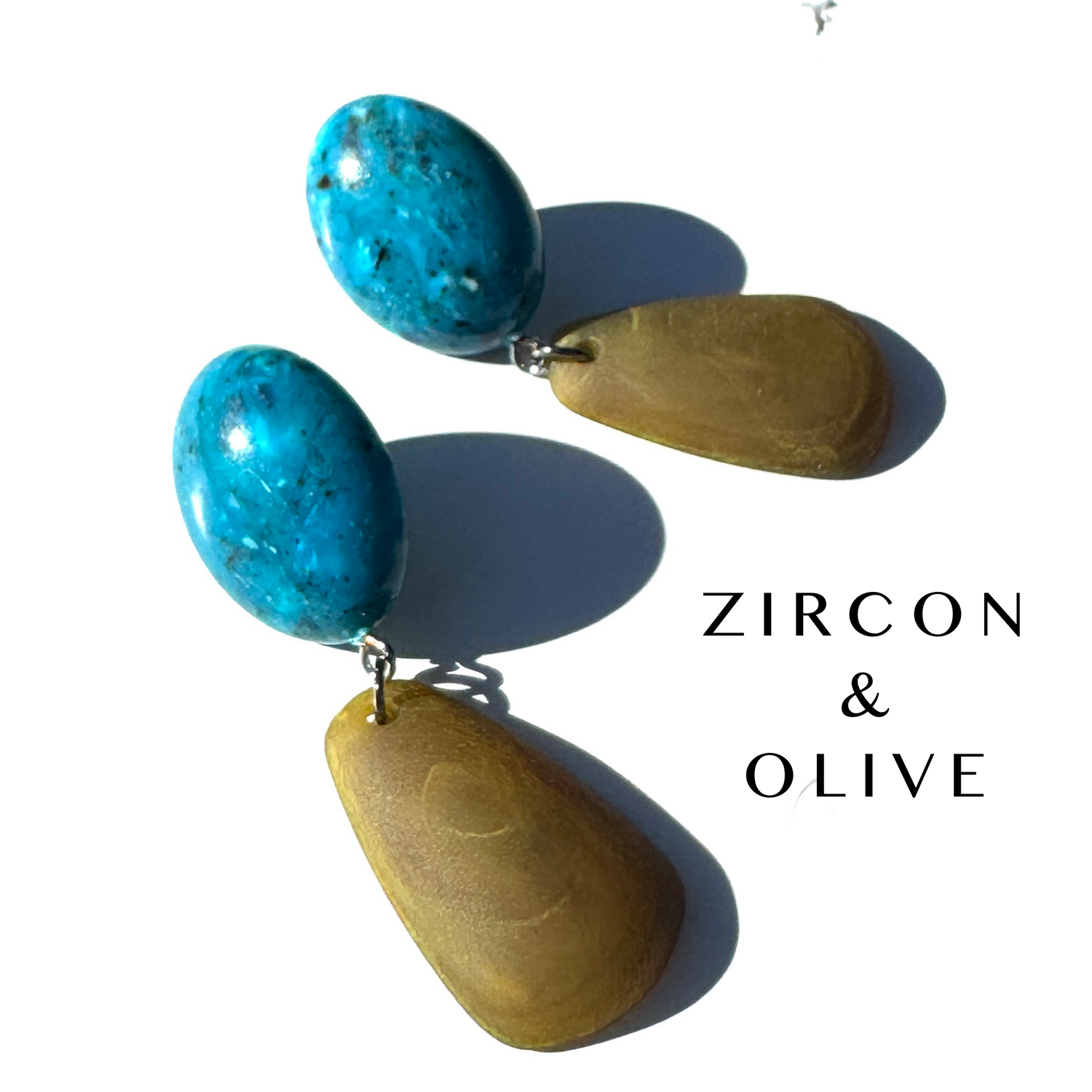 Chroma Pebble Drop Earings*