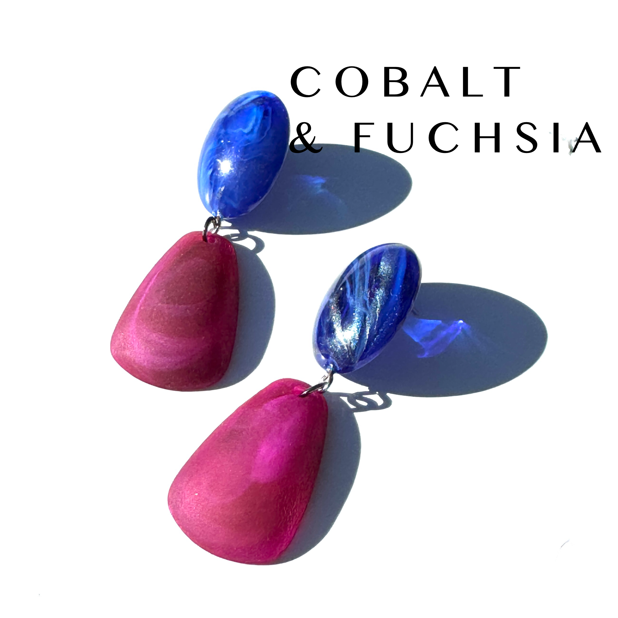 Chroma Pebble Drop Earings*