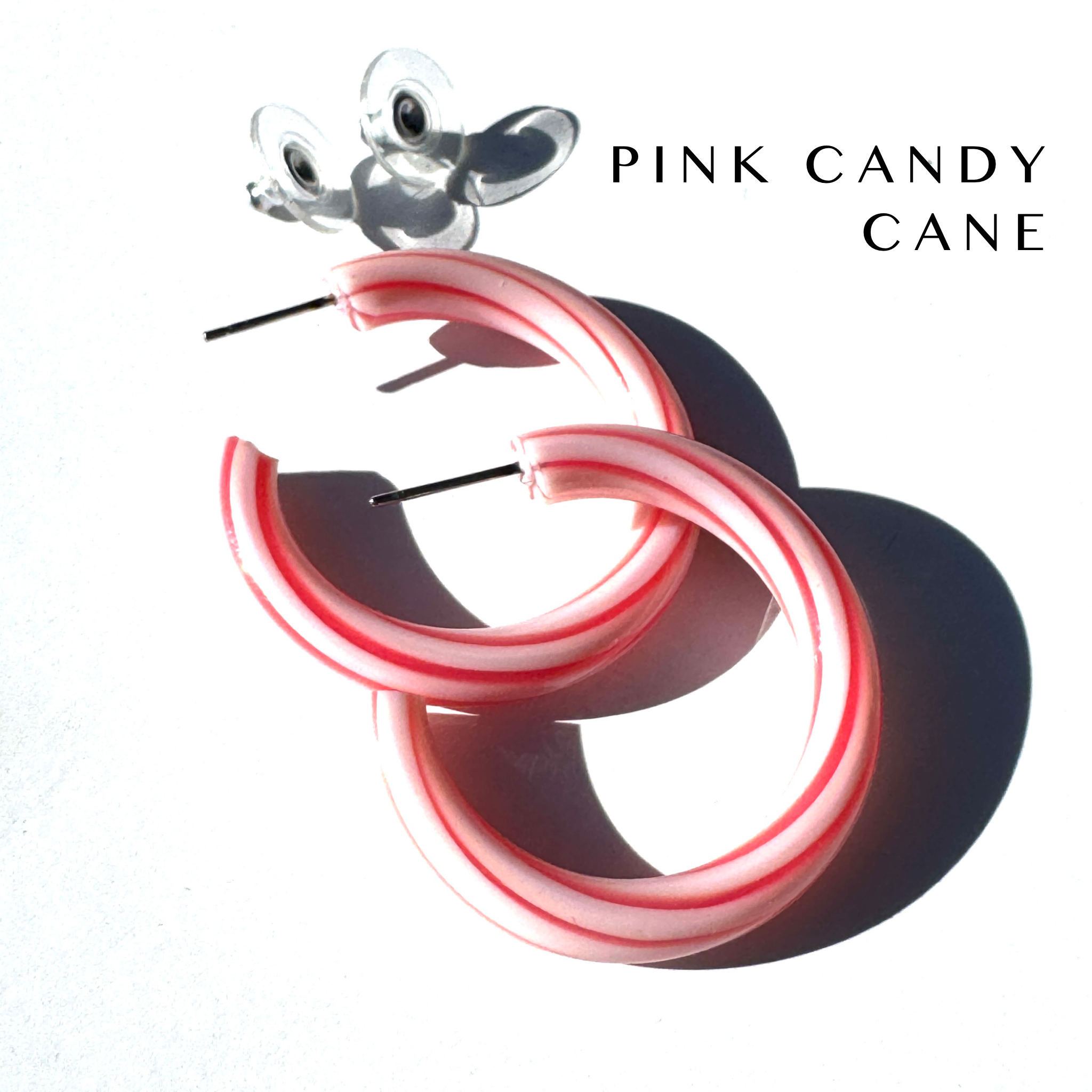 Large Tube Hoop Earrings